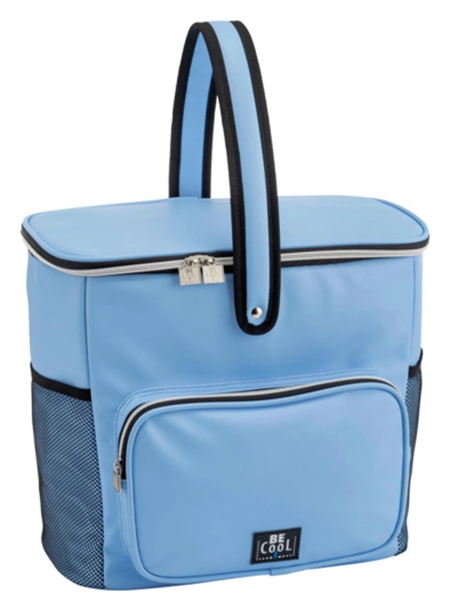 Kühltasche Sky Blue 17,5L: Perfekt isoliert, wasserabweisend, ideal für Picknicks, Strand & Ausflüge. Bequem tragbar, stilvoll & praktisch.