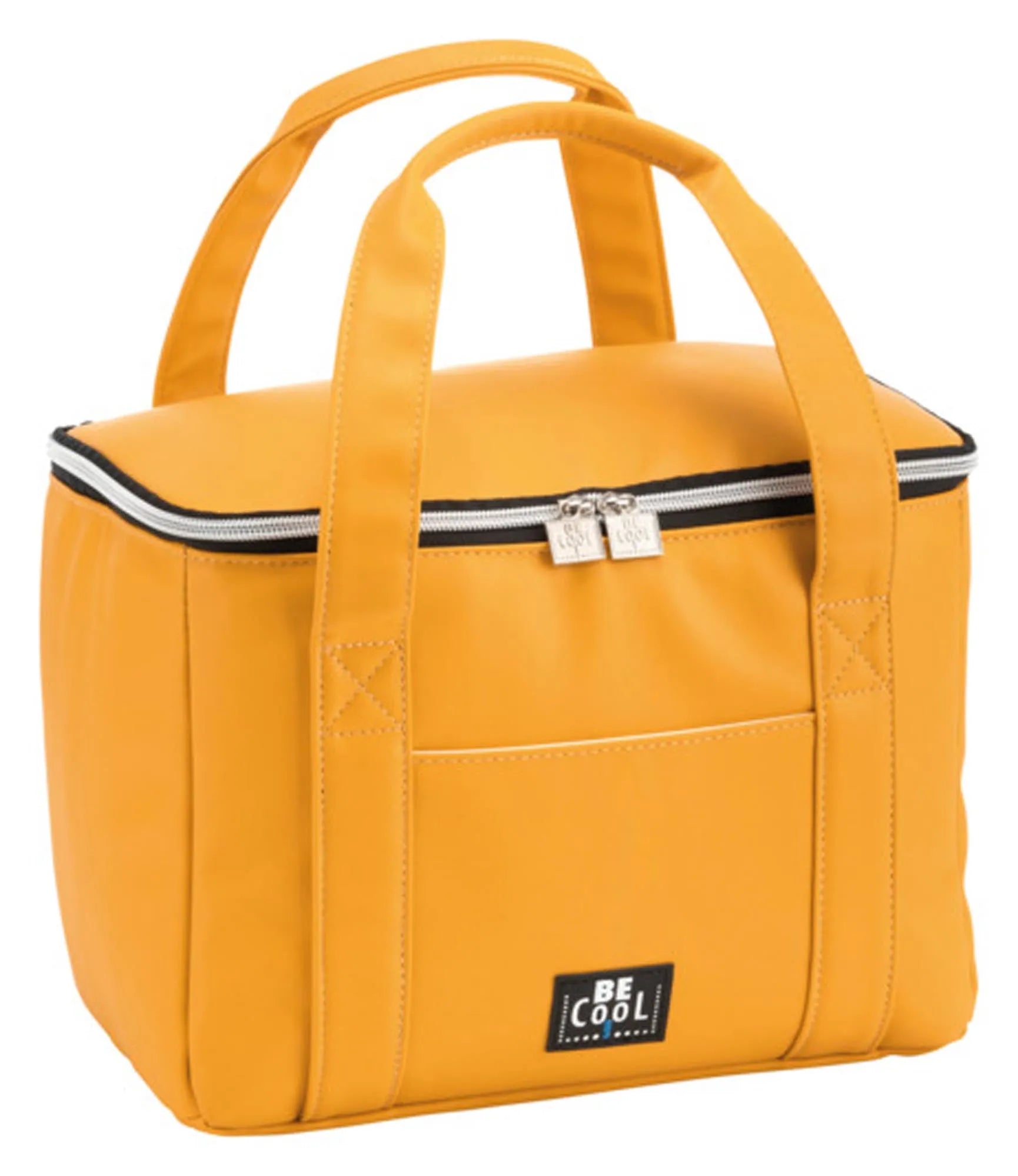 Kühltasche Yellow 10.5L von BE COOL: Stilvolles Design, 10.5L Kapazität, isoliert, wasserabweisend, ideal für Picknicks & Ausflüge.