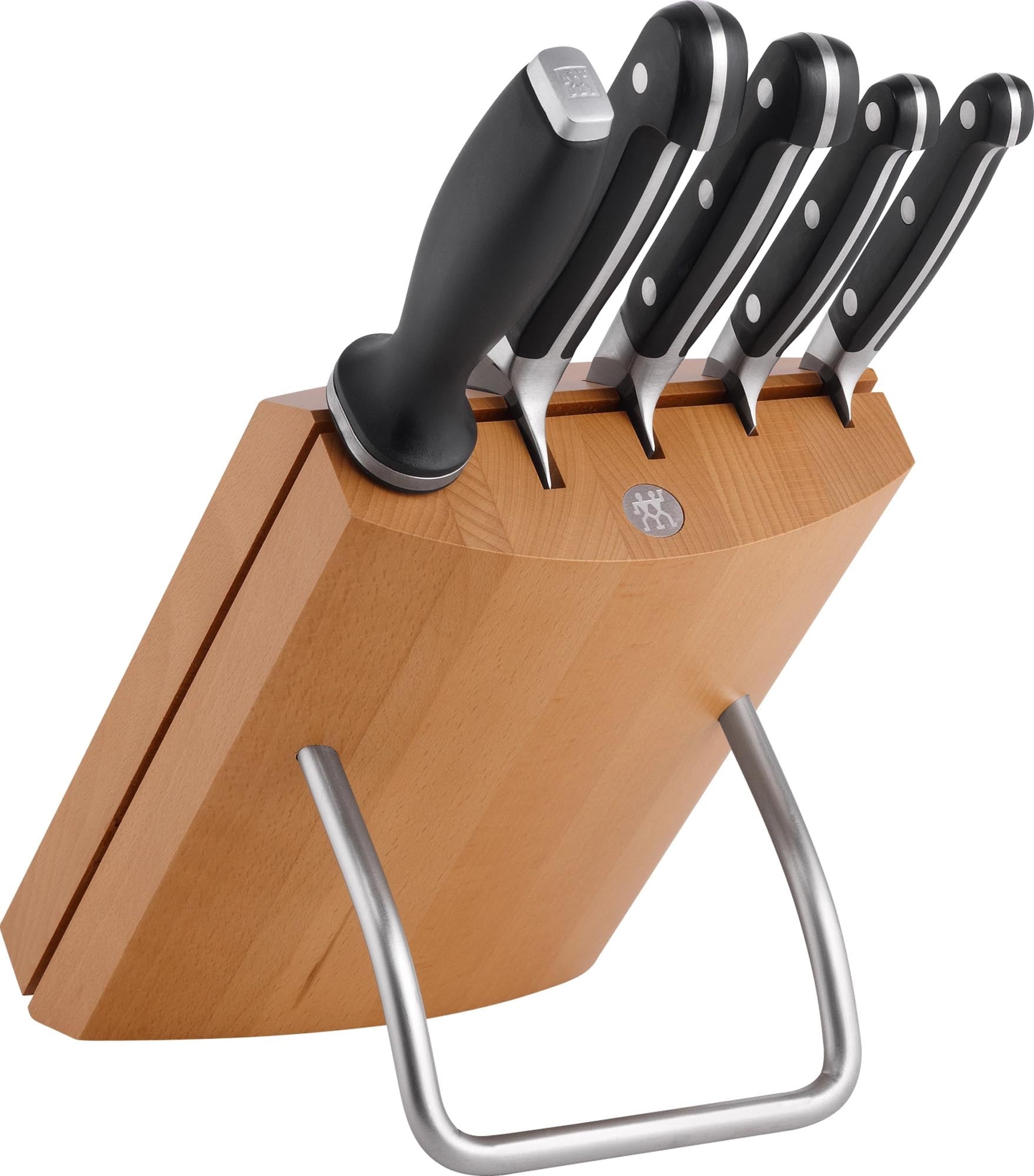 Zwilling Pro Messerblock, natur, 6-tlg. - KAQTU Design