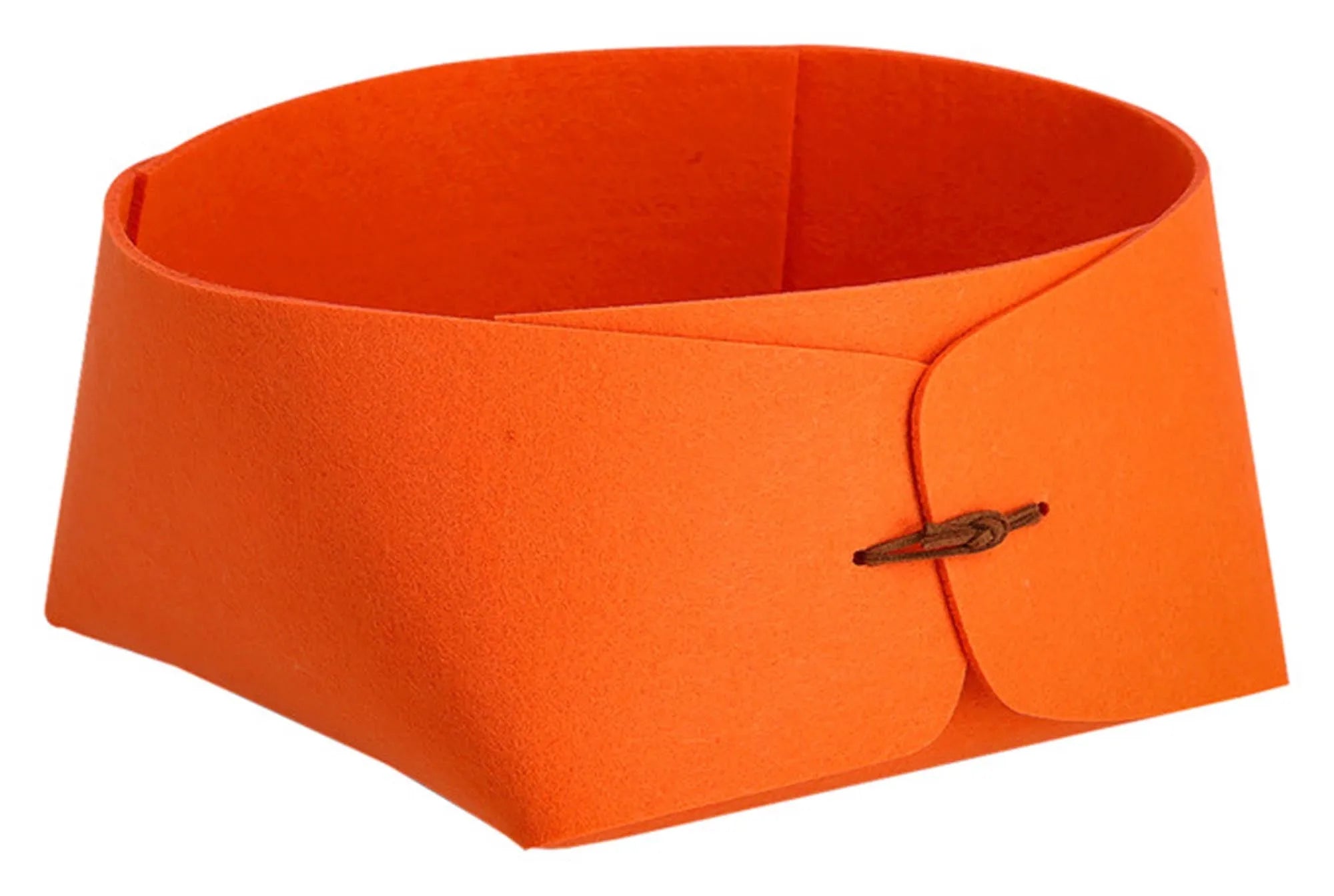 Kompakter ZELLER PRESENT Aufbewahrungsbehälter in Orange (19x19 cm) – stilvoll, robust, ideal für Büro, Küche & Bad.