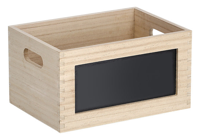 Allzweckkiste Holz 28x20x15cm in  präsentiert im Onlineshop von KAQTU Design AG. Aufbewahrungsbehälter ist von ZELLER PRESENT