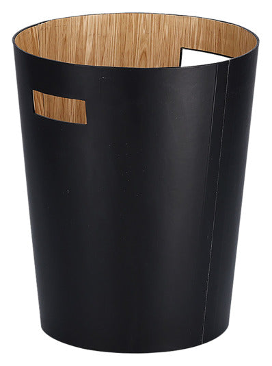 Papierkorb schwarz ø 25x30cm in  präsentiert im Onlineshop von KAQTU Design AG. Papierkorb ist von ZELLER PRESENT