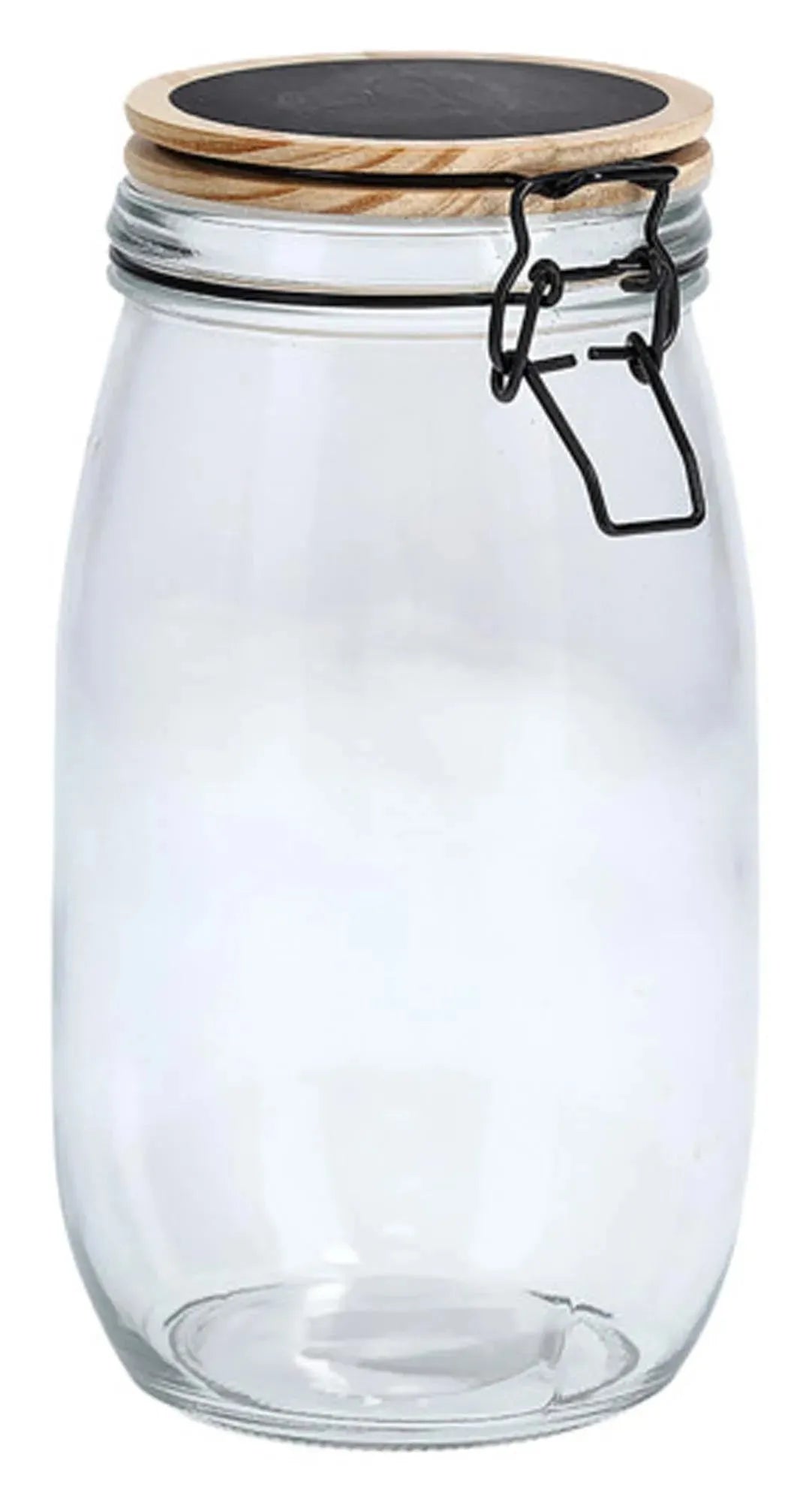 Stilvolles, BPA-freies 1500ml Vorratsglas von ZELLER PRESENT, ideal für frische Lebensmittelaufbewahrung.