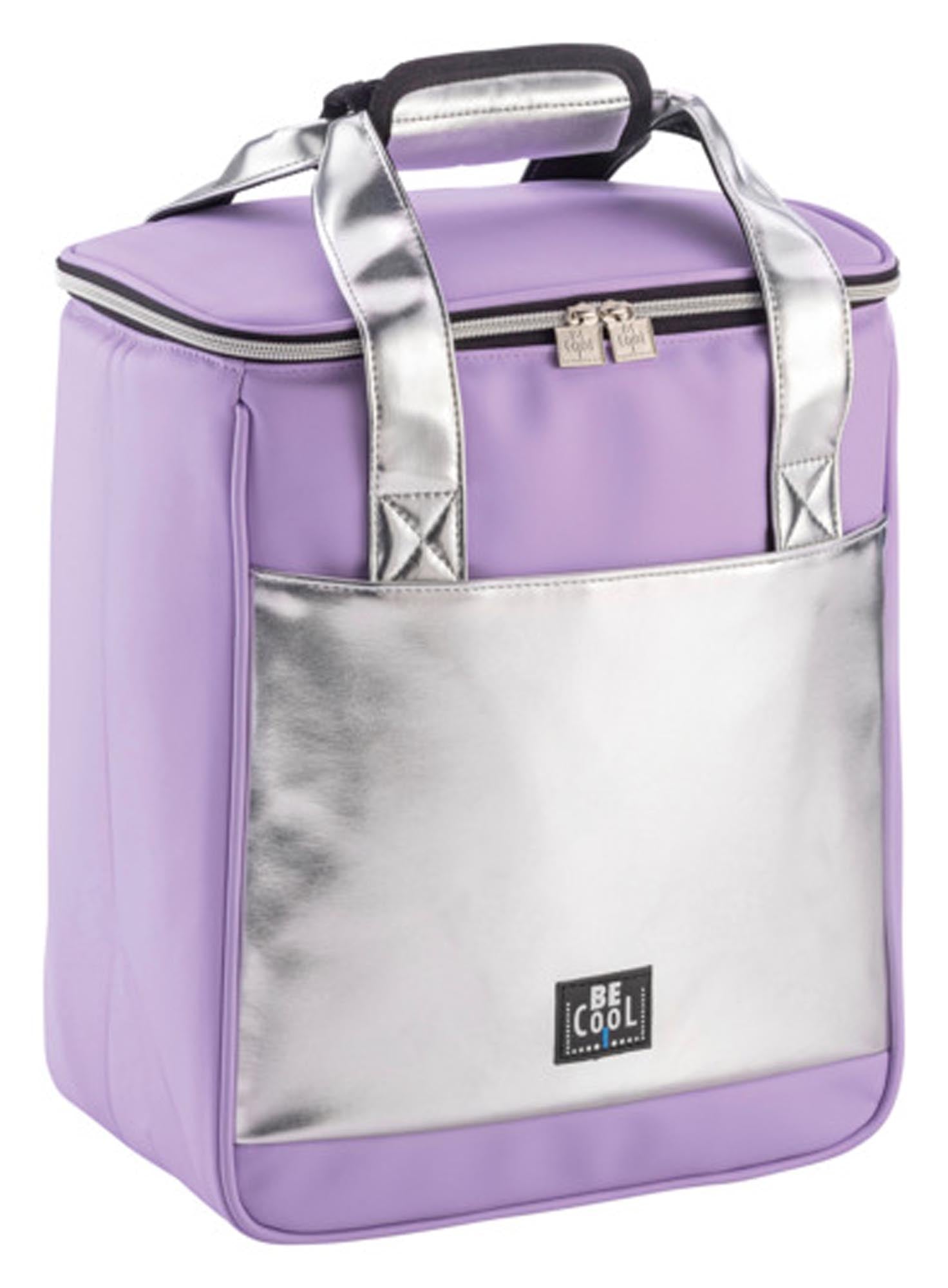 Kühltasche Lavendel/Silver 18.5 l in  präsentiert im Onlineshop von KAQTU Design AG. Küchenhelfer ist von BE COOL