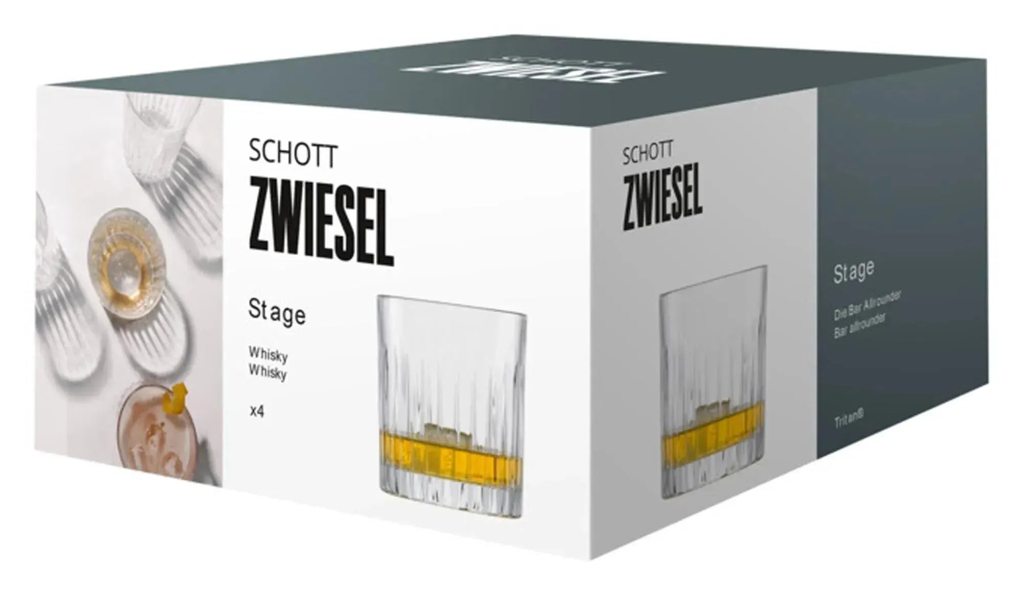 Whiskyglas Stage 60 4 Stück in  präsentiert im Onlineshop von KAQTU Design AG. Glas ist von SCHOTT ZWIESEL