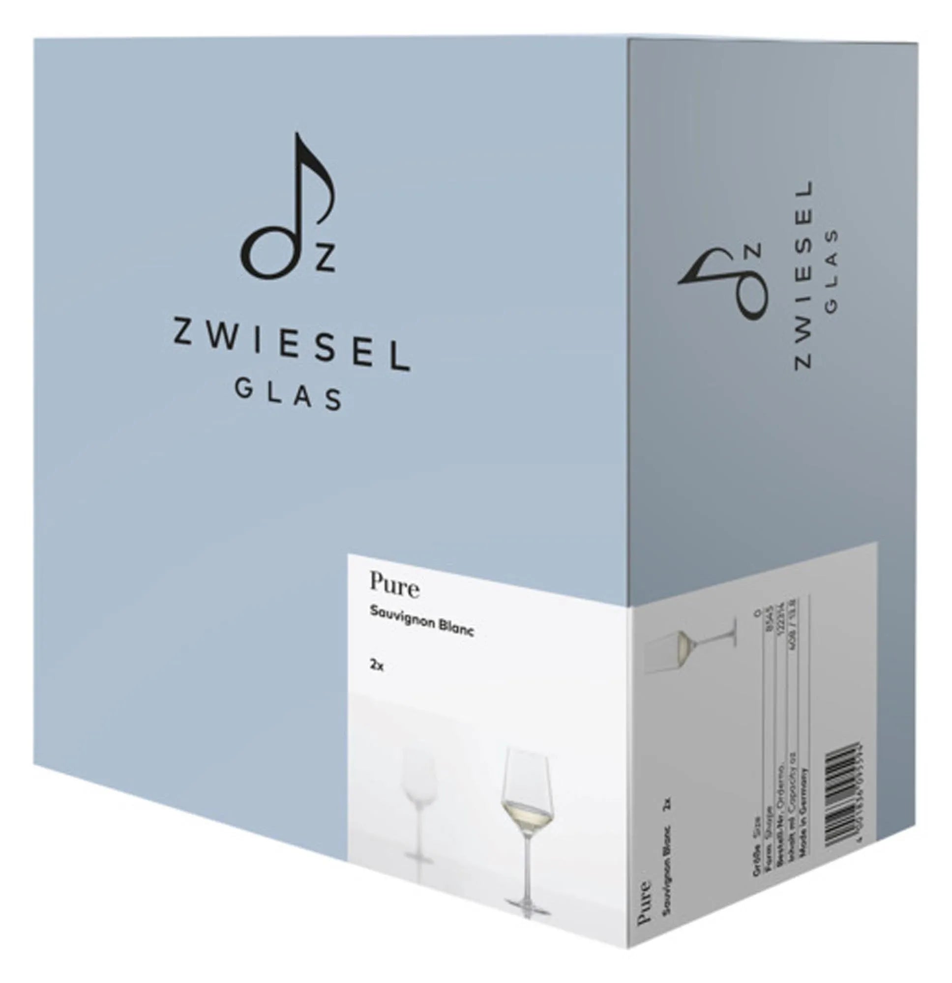 Elegante Sauvignon Blanc Gläser von ZWIESEL GLAS, 2er Set.