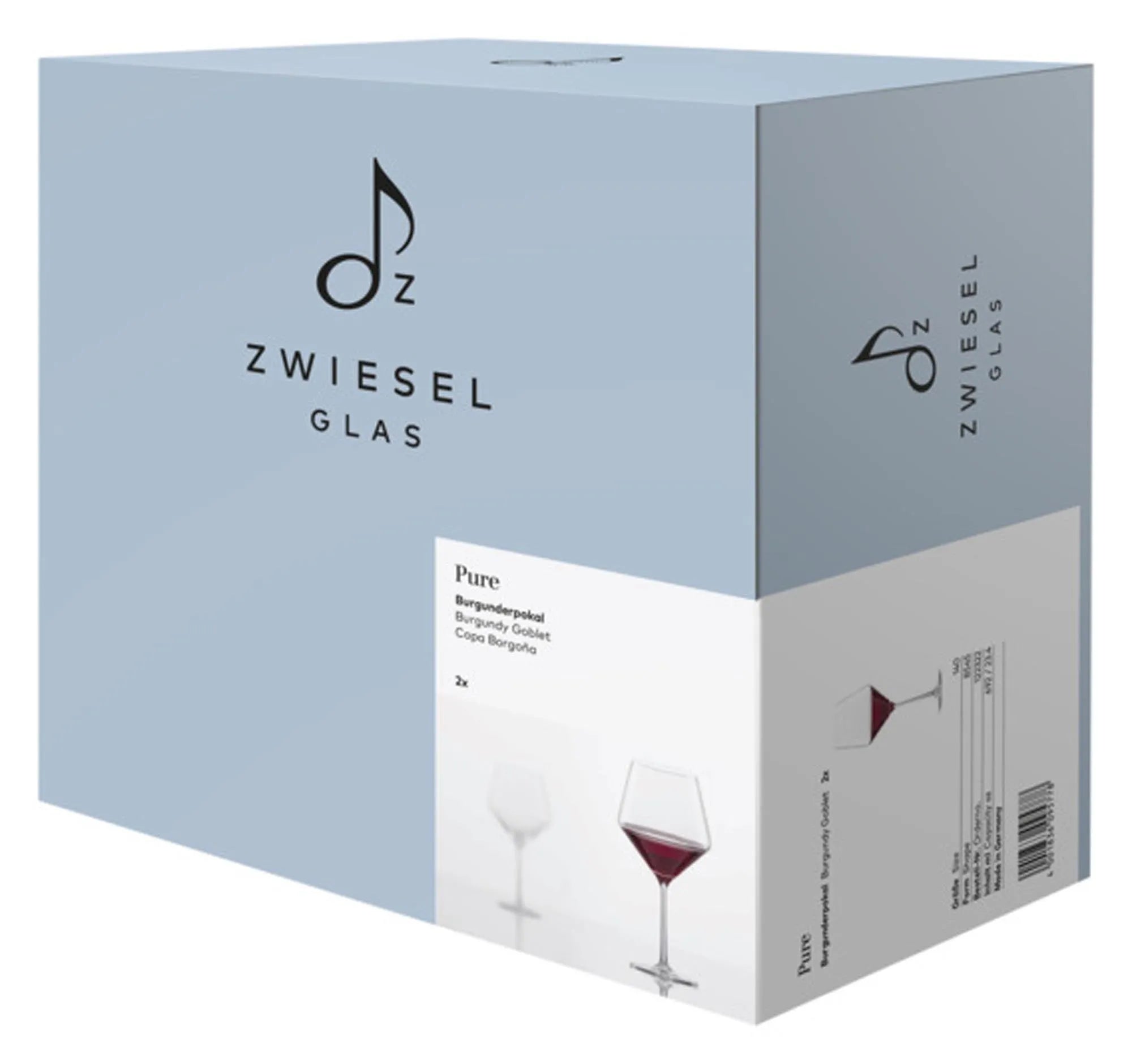 Exquisites Burgunderglas-Set von ZWIESEL GLAS: Ideal für Pinot Noir, brillantes Kristall, intensives Aroma.