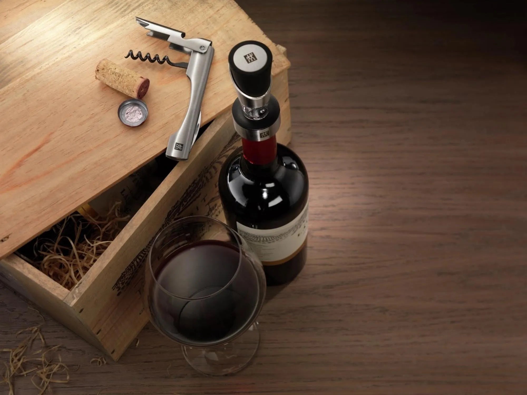 Elegantes Zwilling Sommelier-Set: Perfekt für Weinliebhaber.