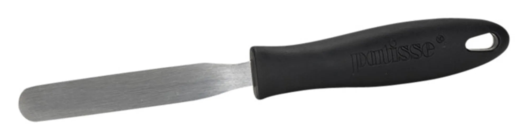 Präzises 11 cm Palettenmesser von PATISSE: Edelstahlklinge, ergonomischer Griff, ideal für Cremes und Glasuren.