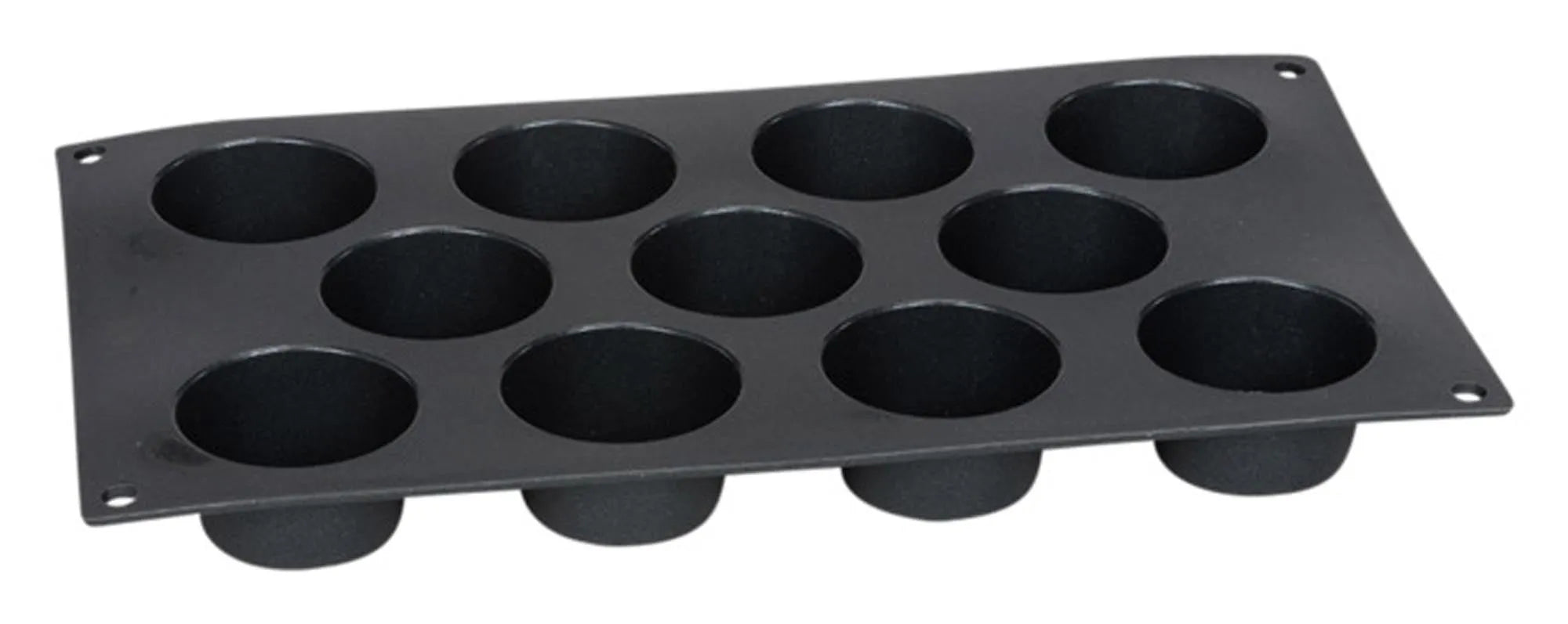 Die PATISSE Muffinform 11er Silikon Starflex (29x17 cm) bietet kreatives Backen mit Stern-Design, antihaftbeschichtet, hitzebeständig bis 230°C.