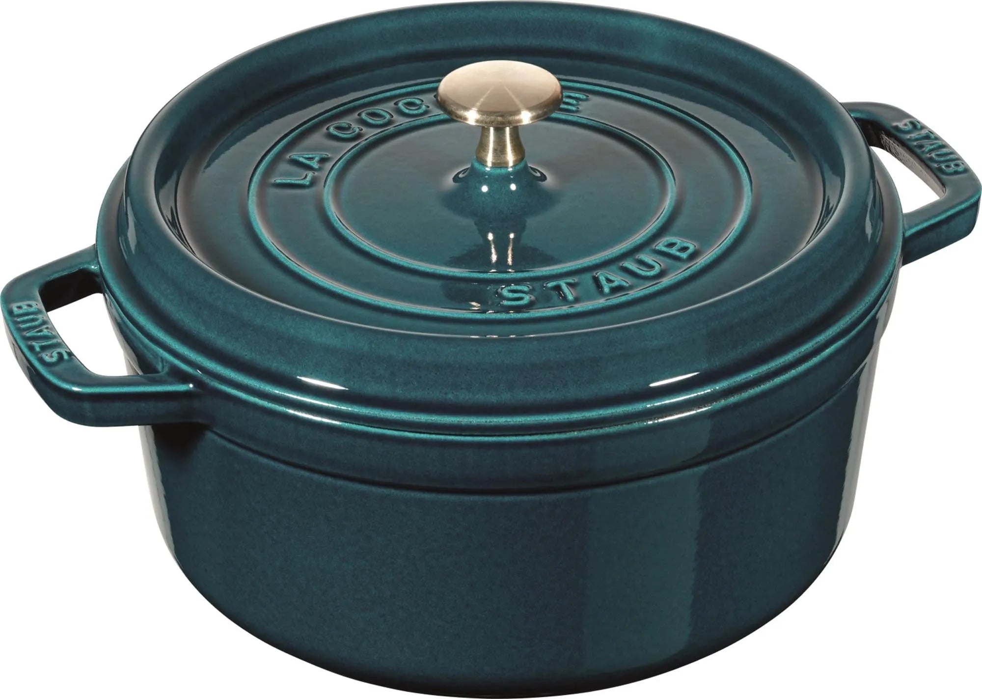 Staub Cocotte 3.8l: Ideal für aromatische Eintöpfe und Braten.