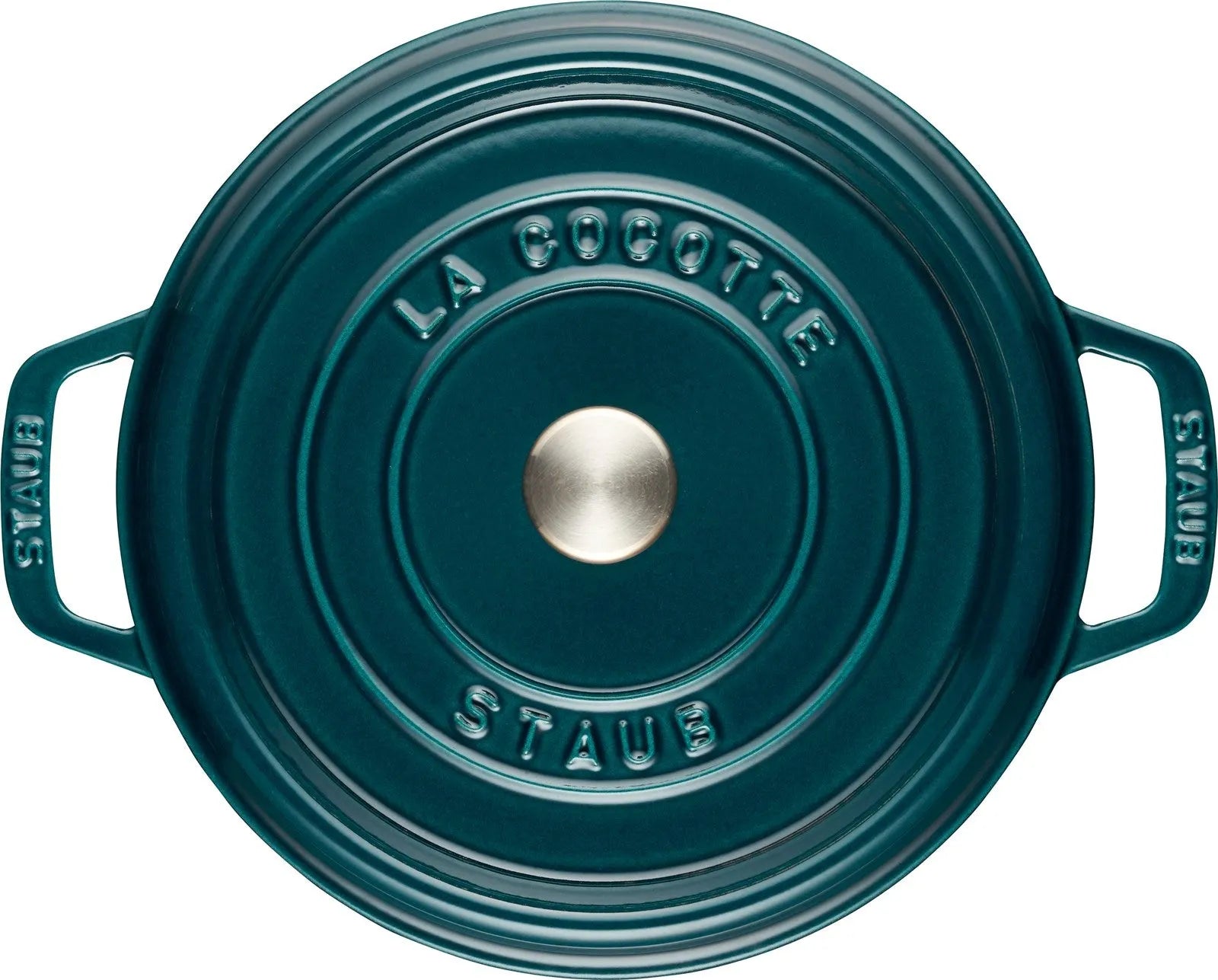 Staub Cocotte 3.8l: Ideal für aromatische Eintöpfe und Braten.