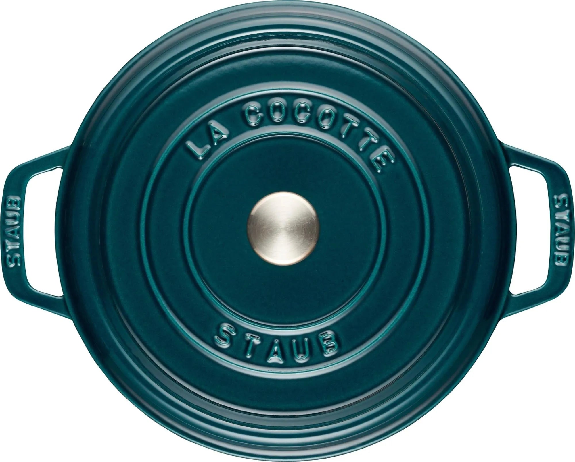 Staub Cocotte 3.8l: Ideal für aromatische Eintöpfe und Braten.