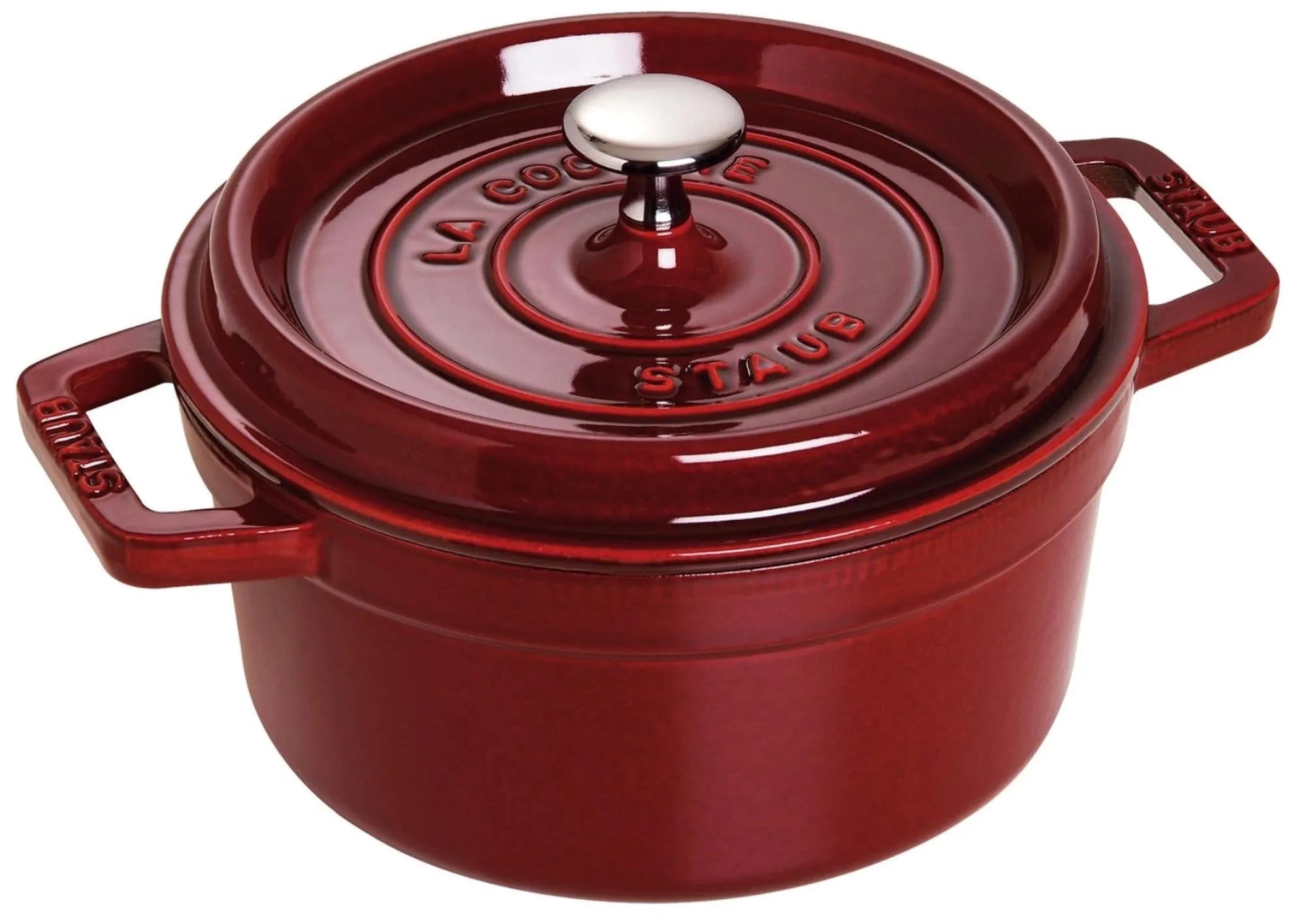 Staub Cocotte 2.6l: Perfekt für saftige Braten und Schmorgerichte.