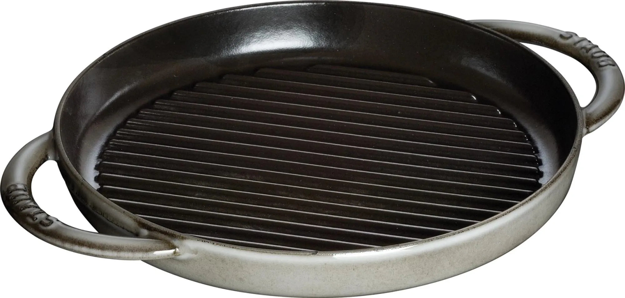 Pure Grillpfanne rund, grau Ø26 cm - KAQTU Design