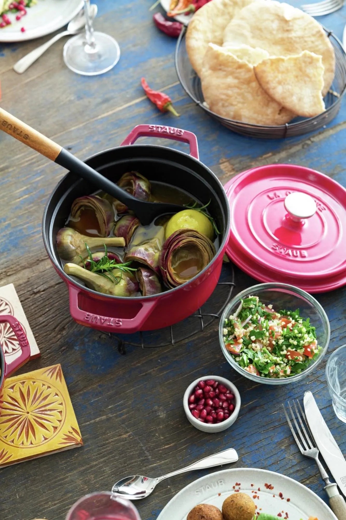 Staub Cocotte 1.7l: Ideal für aromatische und schonende Zubereitung.