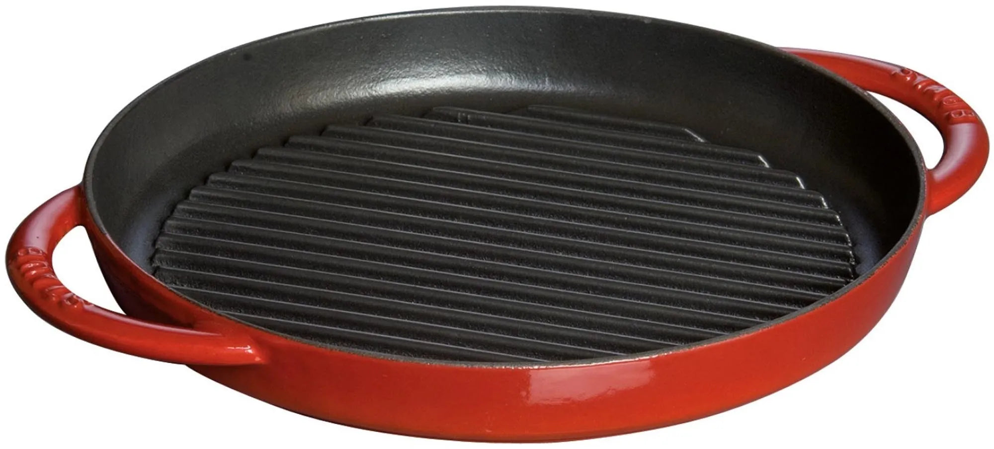 Pure Grillpfanne rund, Kirschrot Ø26cm - KAQTU Design