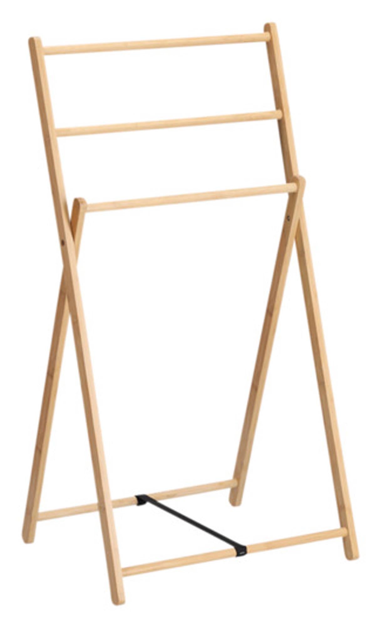 Handtuchständer Bambus 50x42x95 cm in  präsentiert im Onlineshop von KAQTU Design AG. Handtuchhalter ist von ZELLER PRESENT