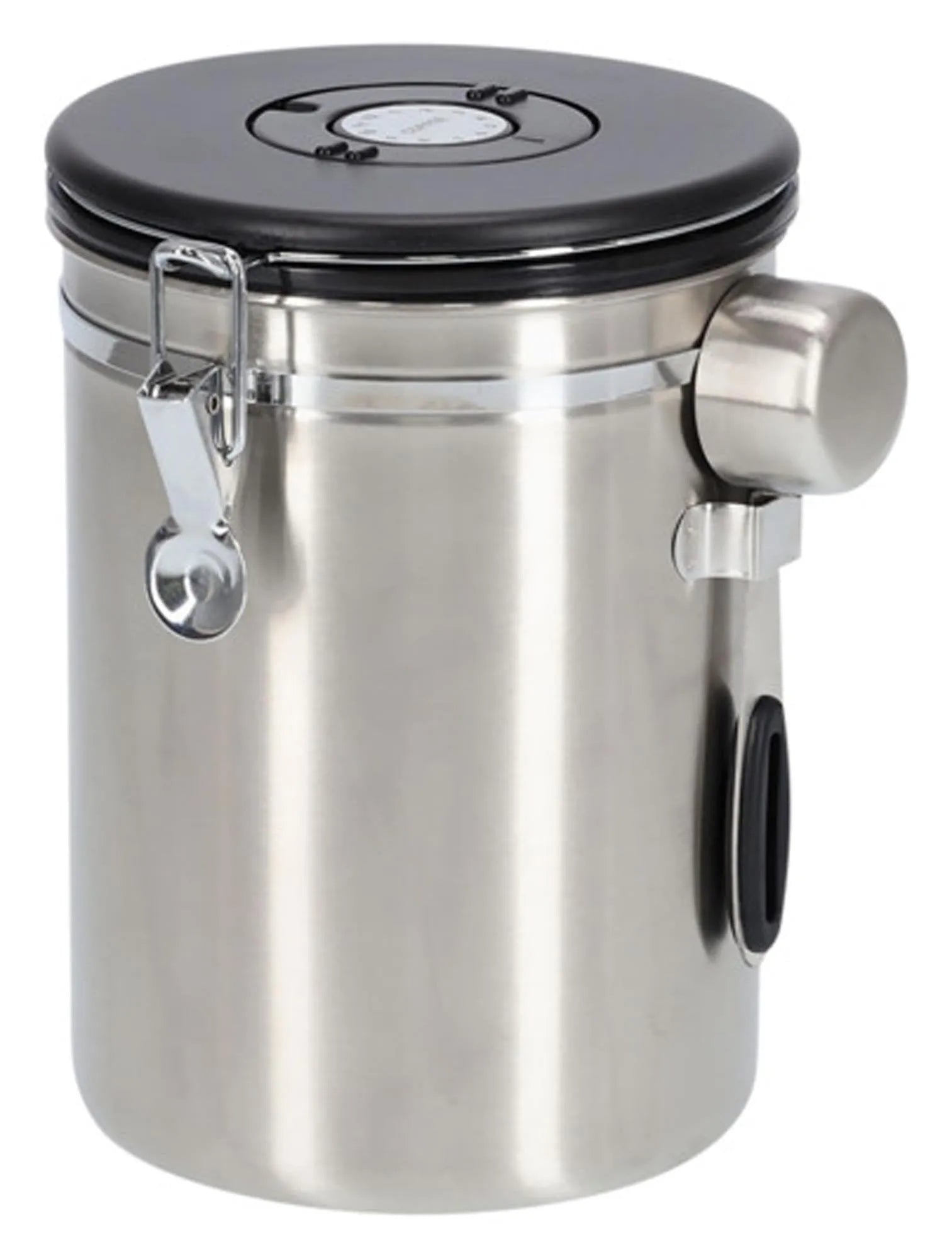 Kaffeedose mit Löffel Inox 2800 ml ø 14x21.5 cm in  präsentiert im Onlineshop von KAQTU Design AG. Aufbewahrungsdose ist von ZELLER PRESENT