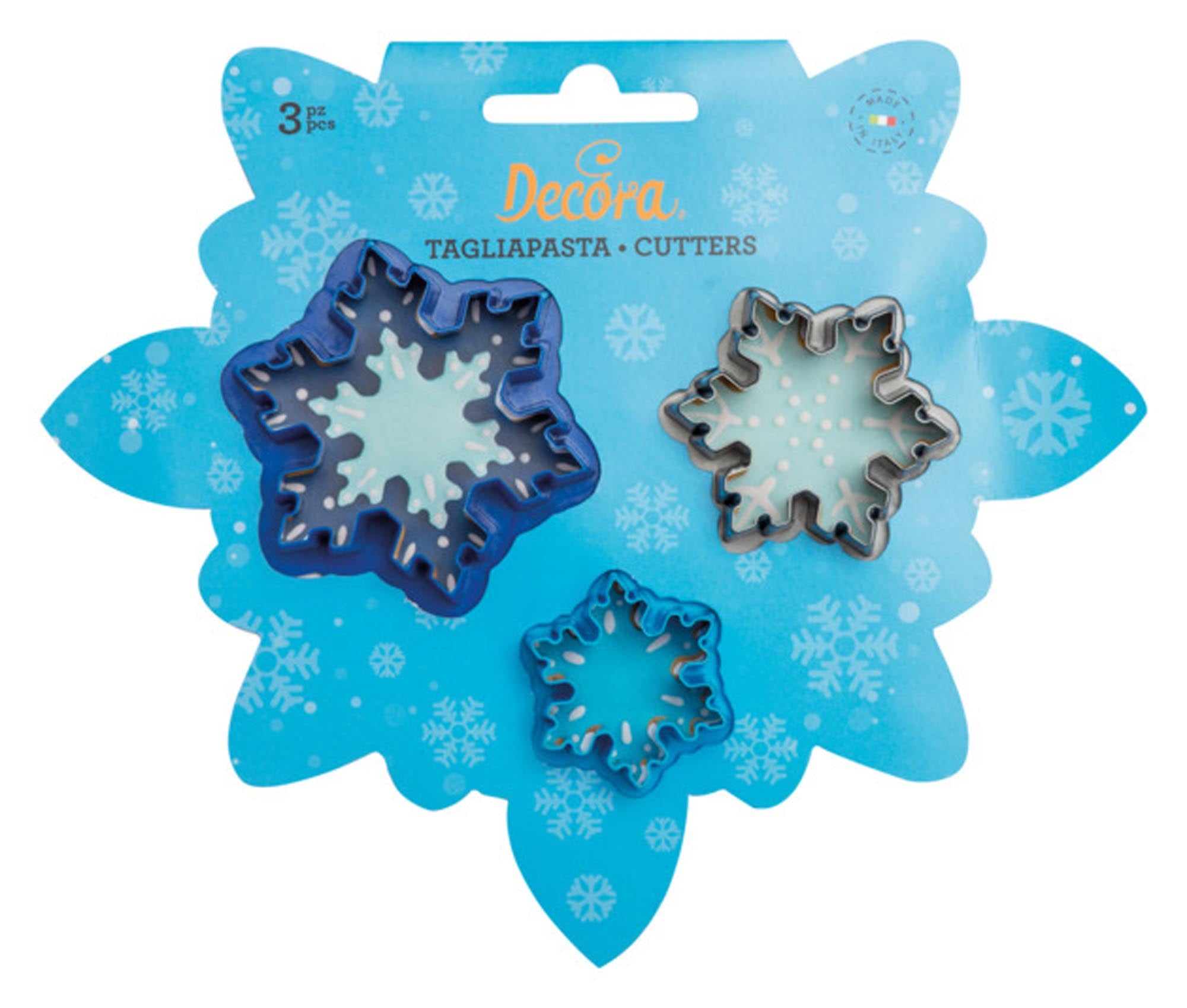 Ausstecher Set Eiskristalle Frozen Star 3er in  präsentiert im Onlineshop von KAQTU Design AG. Ausstecher ist von DECORA