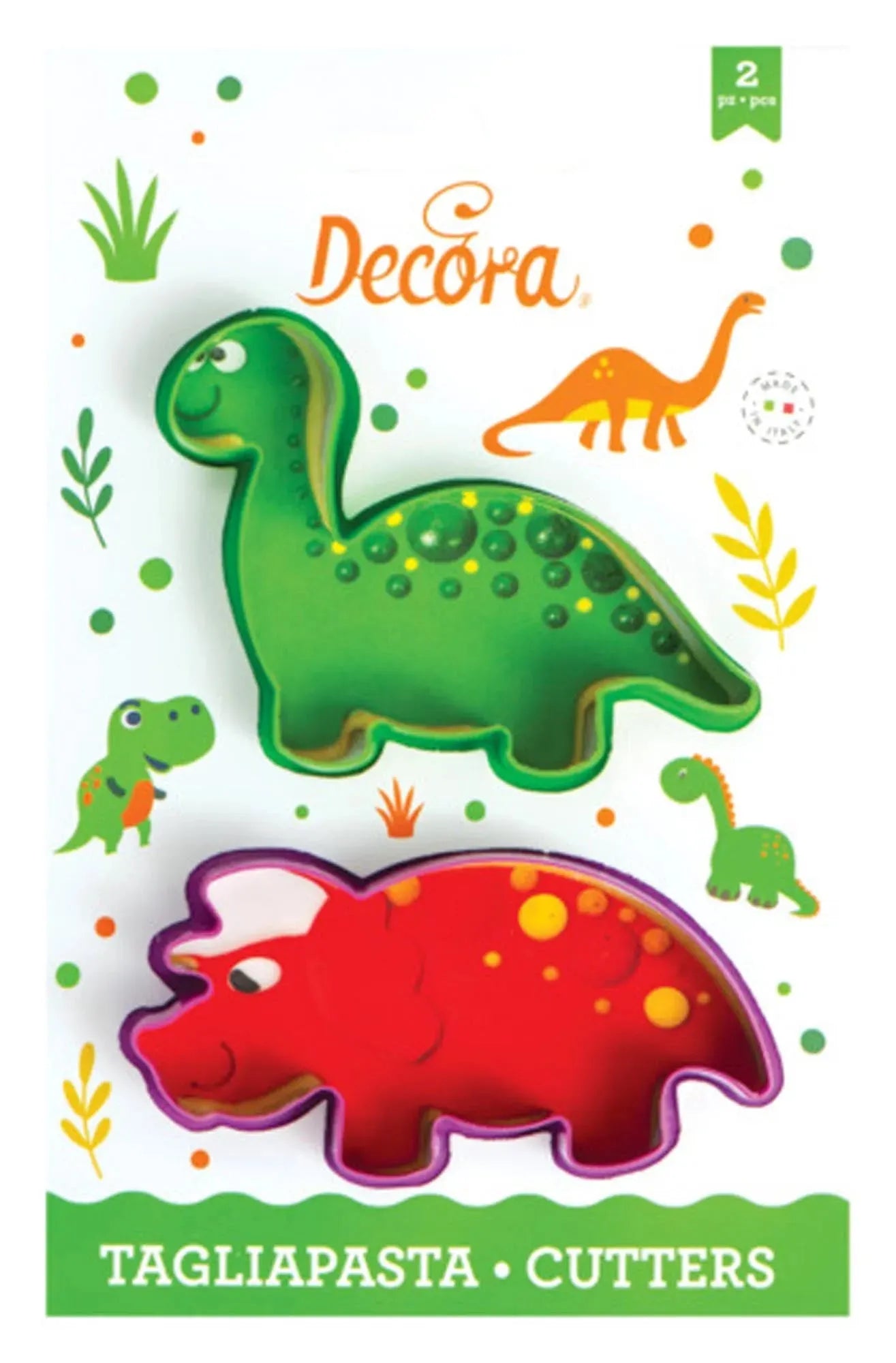 Ausstecher 2er Dino in  präsentiert im Onlineshop von KAQTU Design AG. Ausstecher ist von DECORA