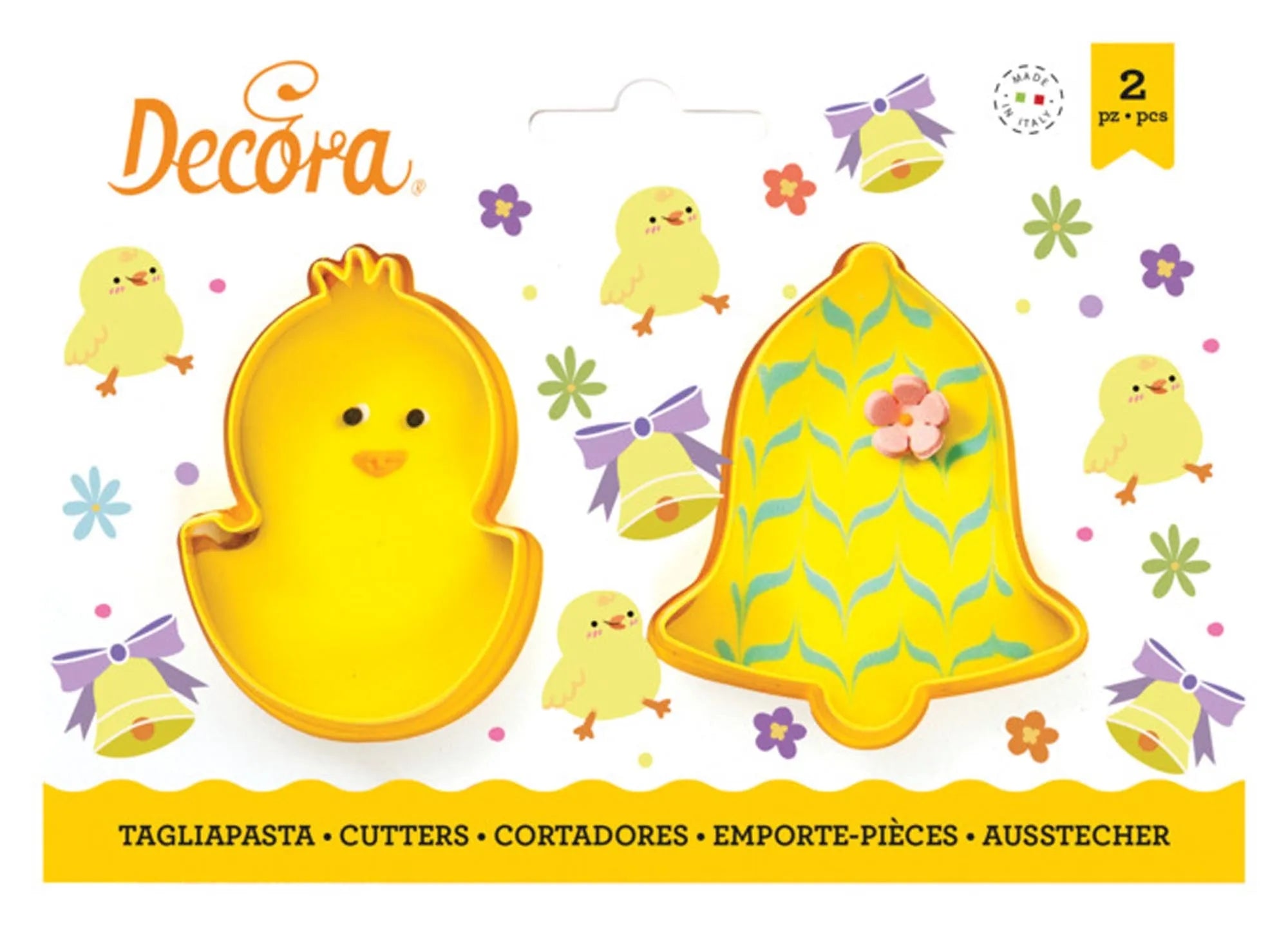 DECORA Ausstecher-Set: Perfekte Küken & Glocken für Ostern backen.