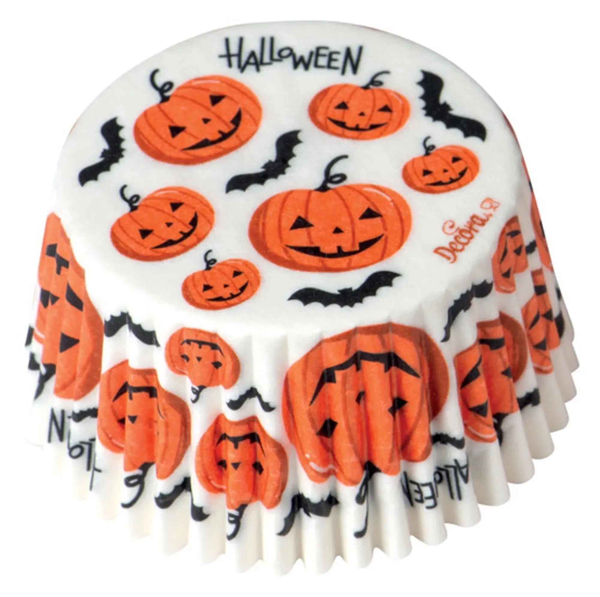 DECORA Halloween Backförmchen: 36 Stück für gruselige Backideen.