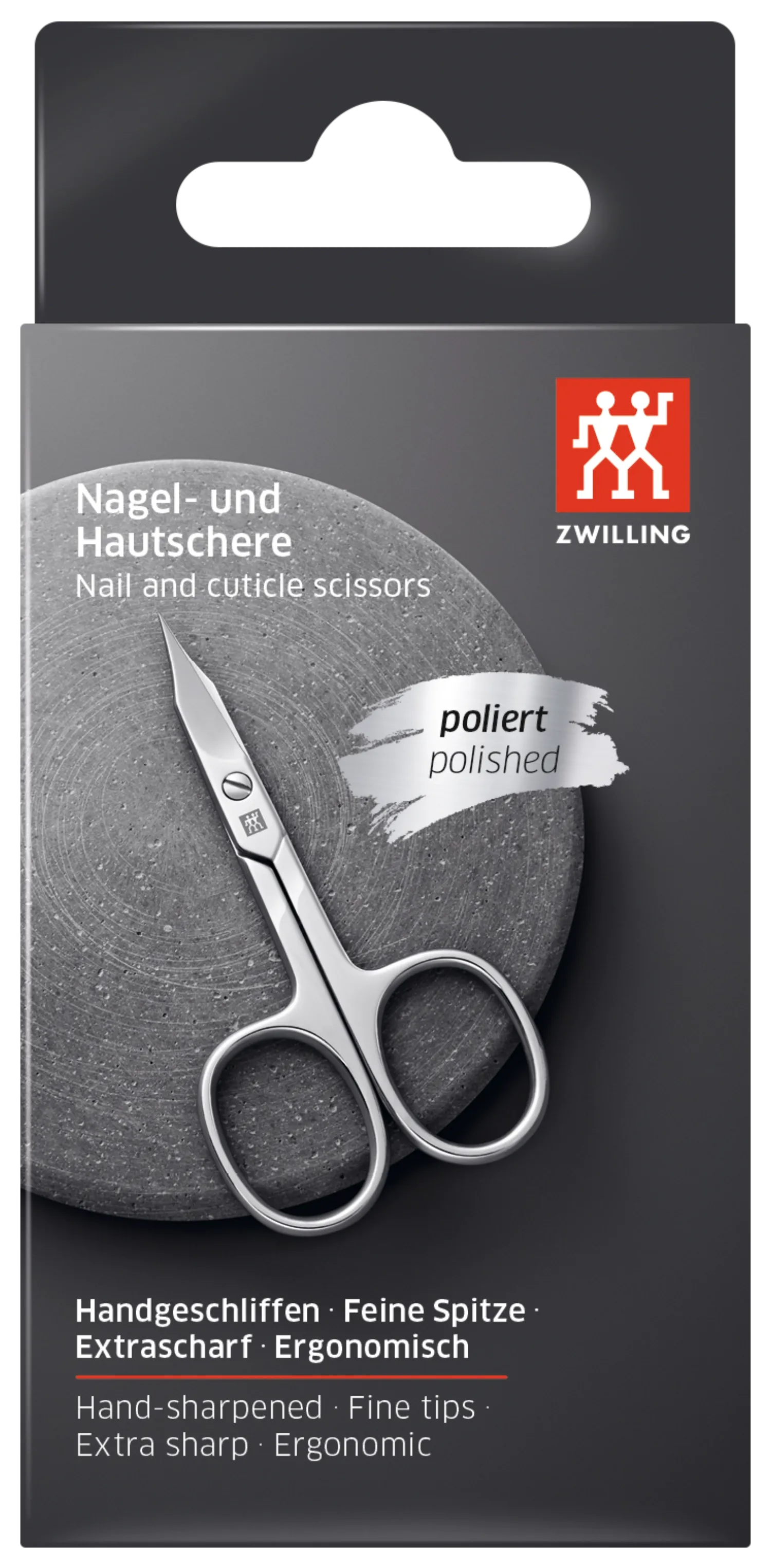 Kombi-Nagelschere, poliert 90mm