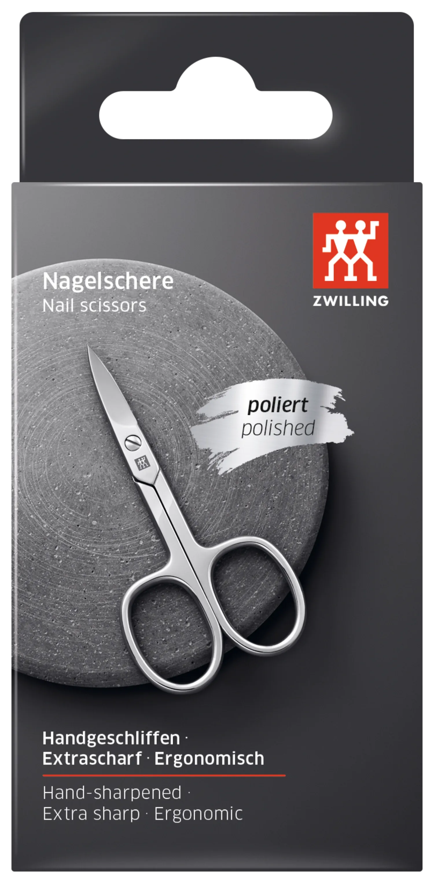 Classic INOX Nagelschere, poliert 90mm