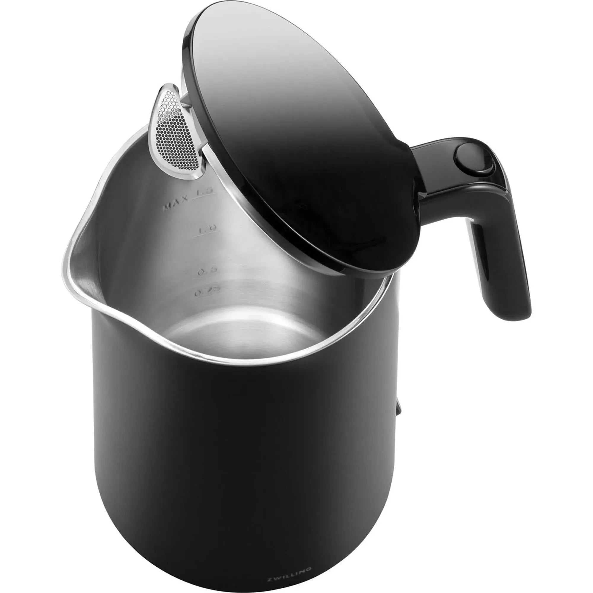 Zwilling Enfinigy Wasserkocher 1.5l: Stilvoll, schwarz, leistungsstark.