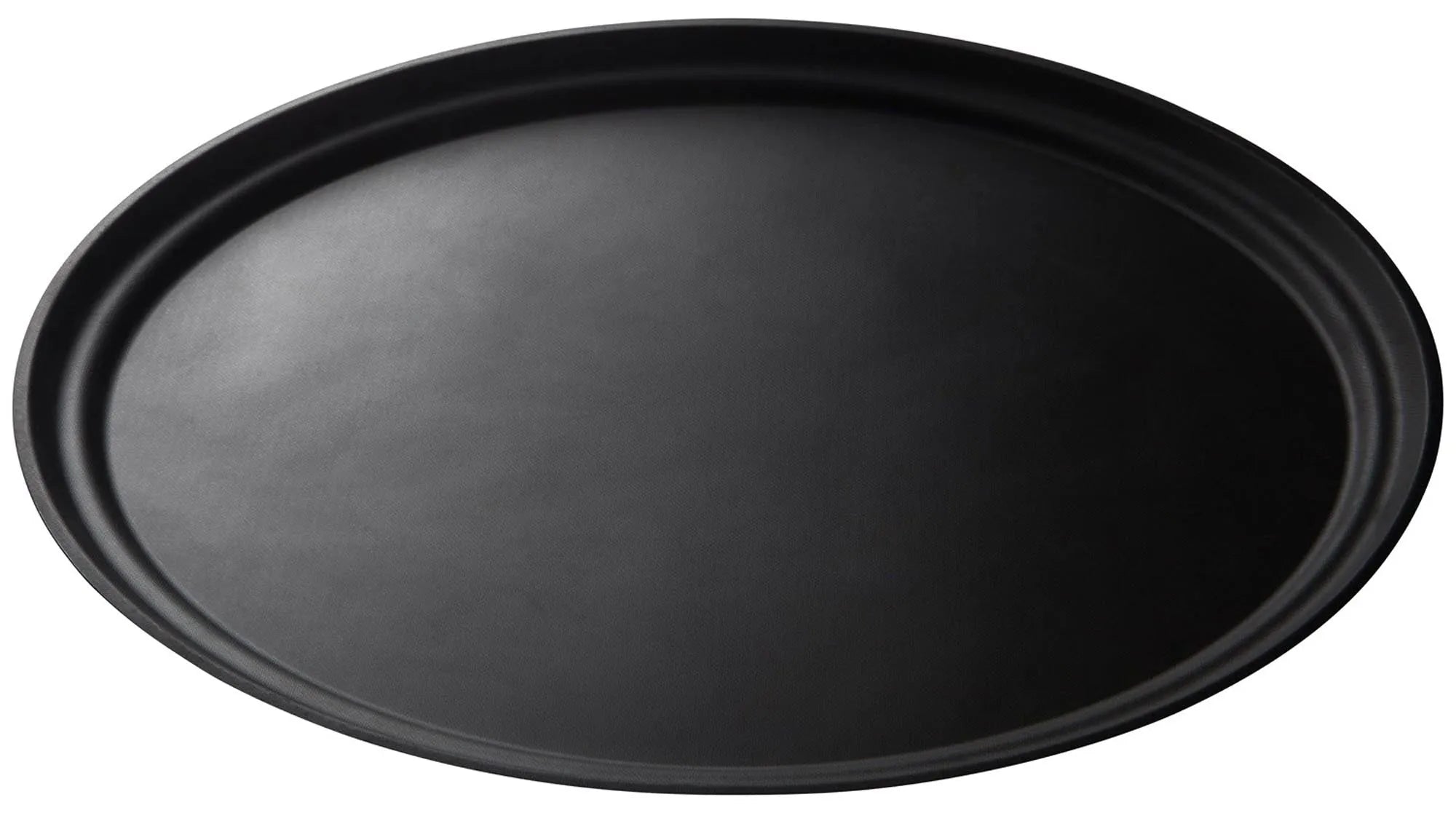 Das Camtread Tablett Oval 74.5x60 cm von Cambro bietet rutschfeste Stabilität und elegantes Design für Gastronomiebetriebe.