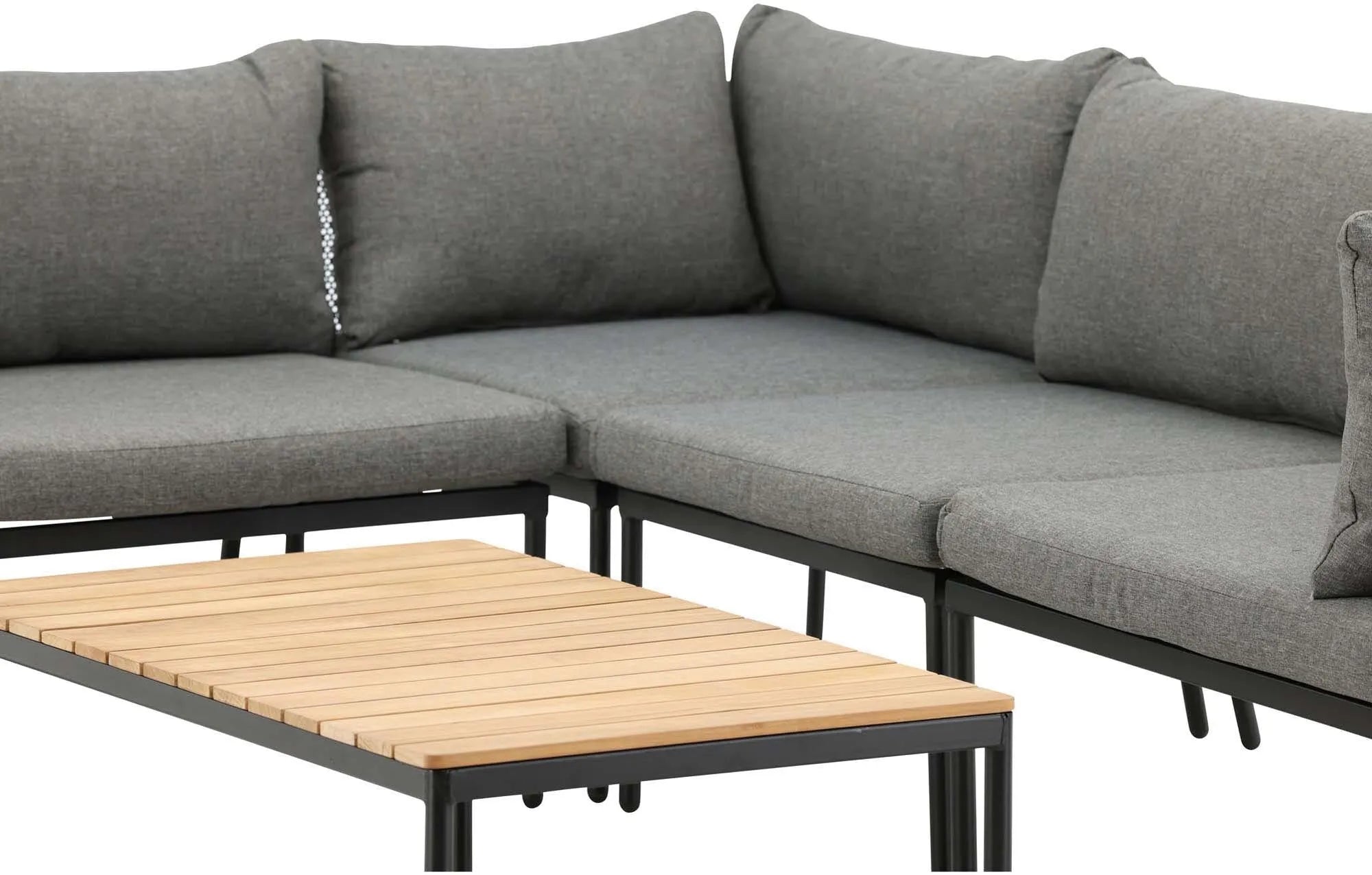 Elegantes Nettan Ecksofa für stilvolle Outdoor-Entspannung.