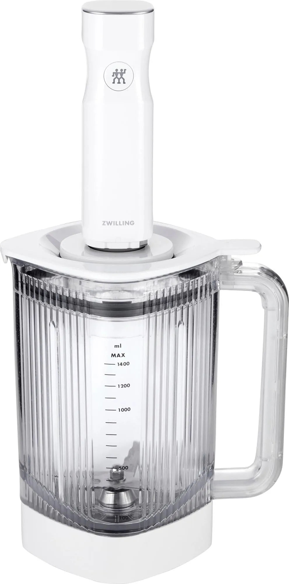 Zwilling 1.4l weißer Mixerbehälter: Vielseitig und praktisch.