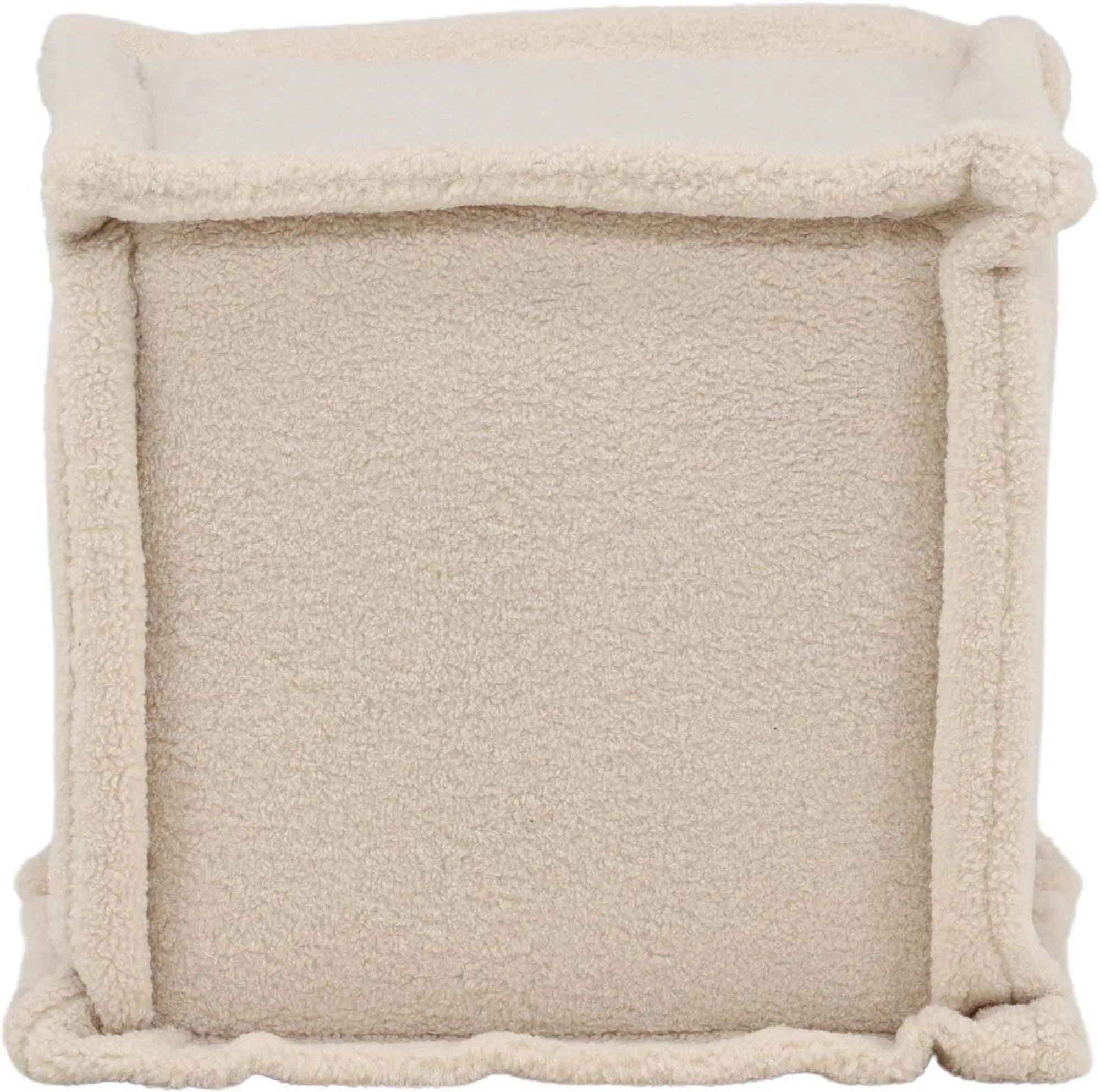 Castine Pouf: Zeitloser Komfort in stilvollem Beige von Venture Home.