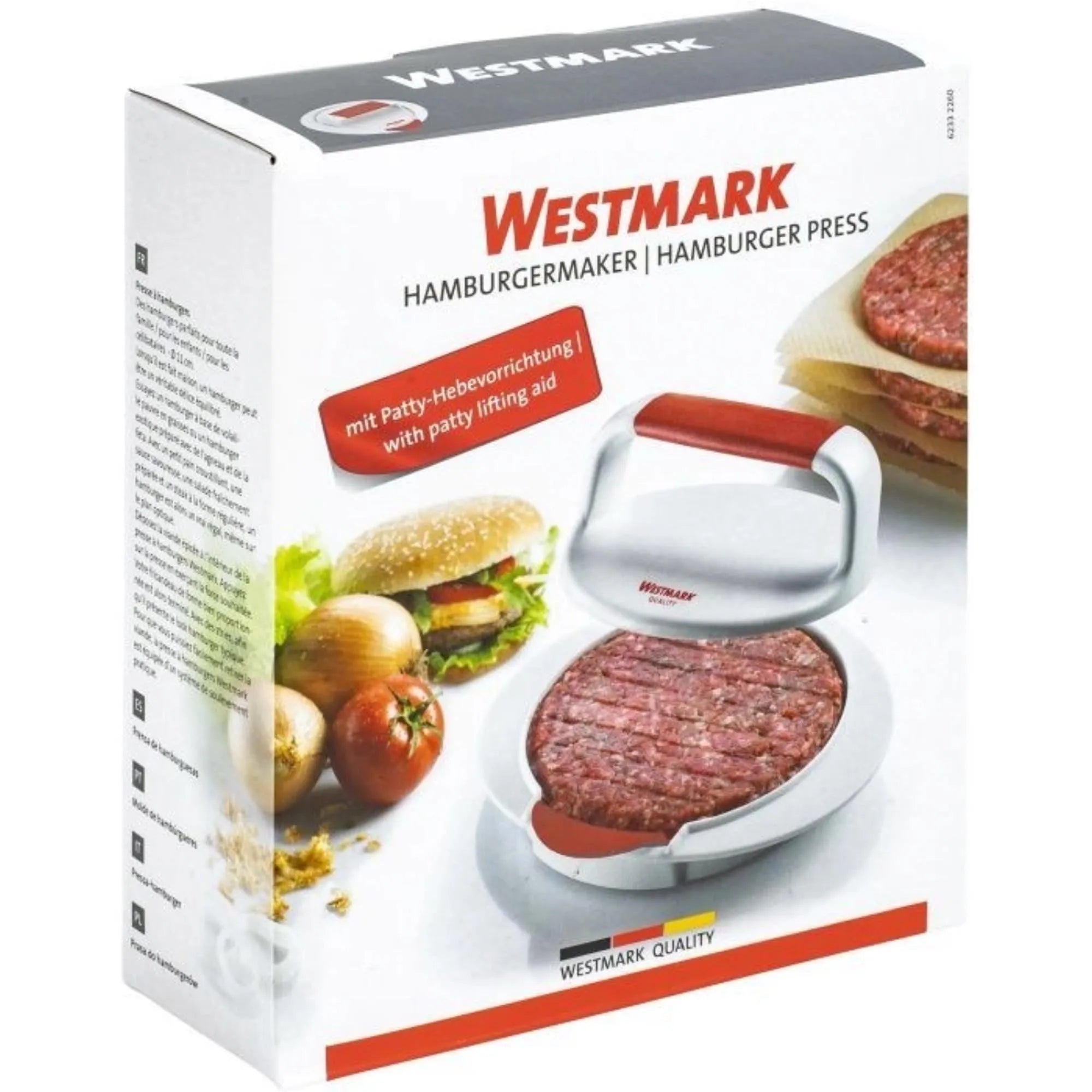 Westmark Hamburgermaker: Formt saftige Burgerpatties mühelos.