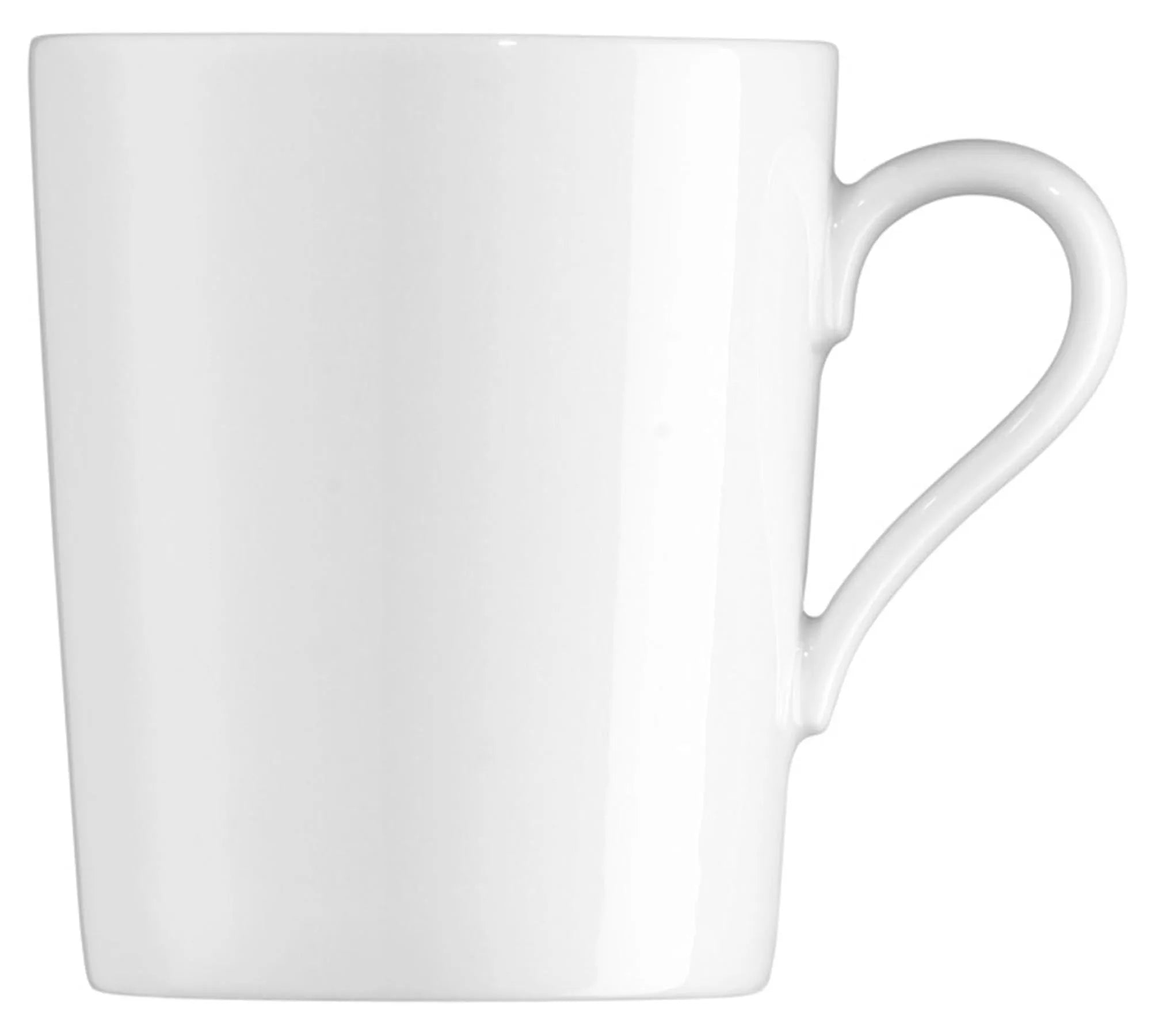 Eleganter TRIC Becher von Arzberg aus hochwertigem Porzellan, 0,31L, ideal für Kaffee, Tee und Säfte. Zeitloses Design.