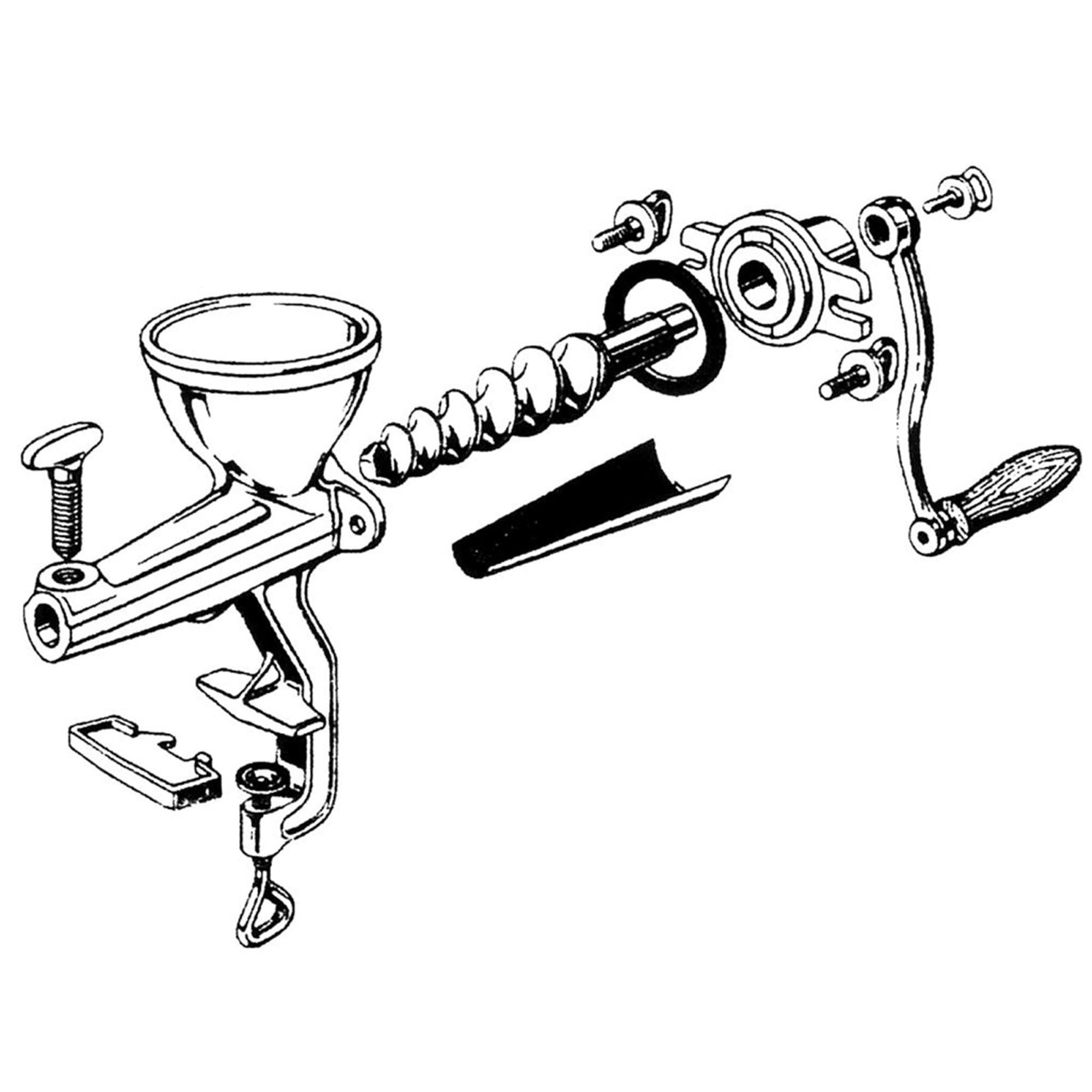 Saft- und Beerenpresse Starke Else, 29x10.5x43cm - KAQTU Design