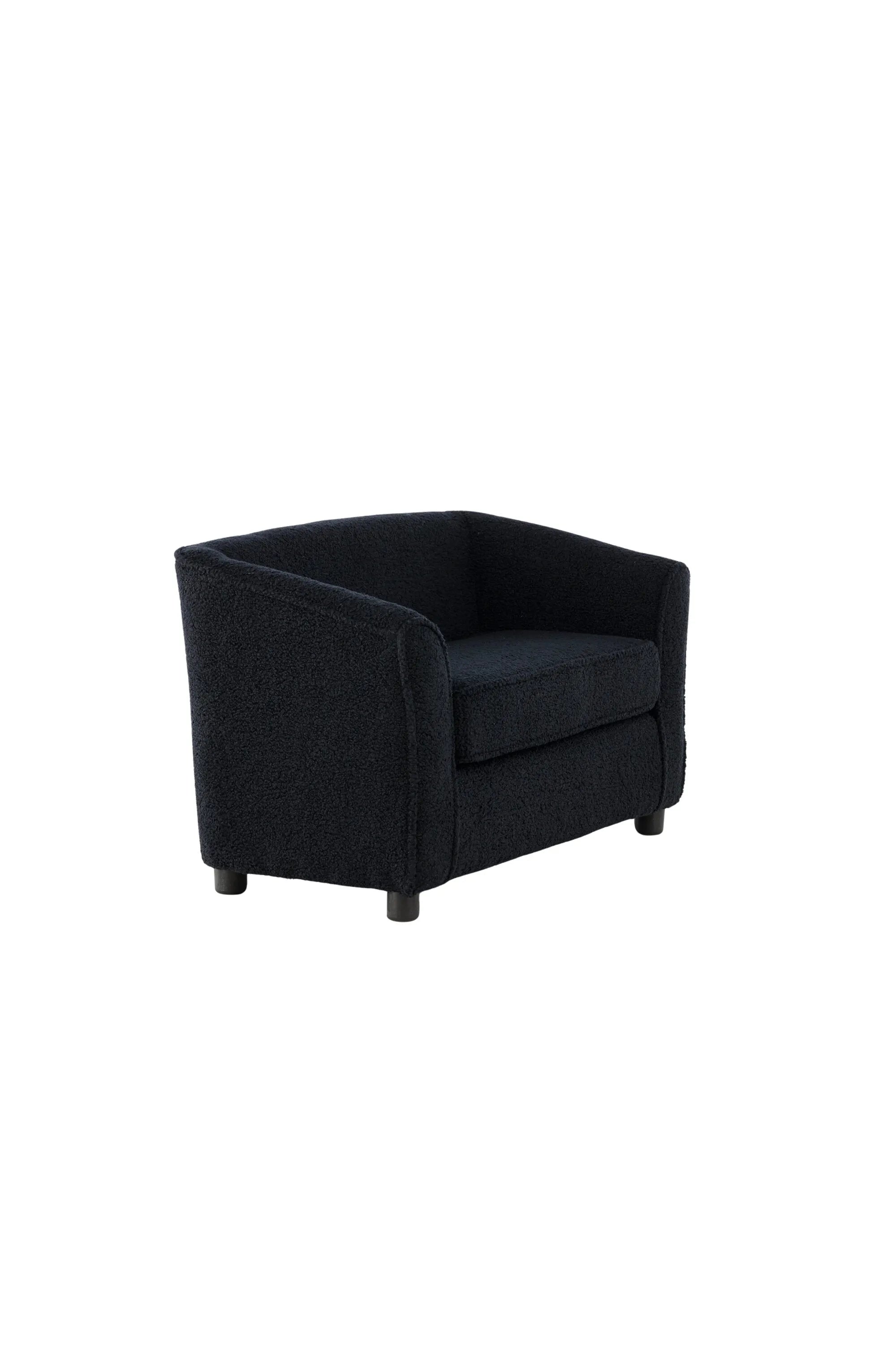 Måna Kids Sofa in Schwarz präsentiert im Onlineshop von KAQTU Design AG. Sofa ist von Venture Home