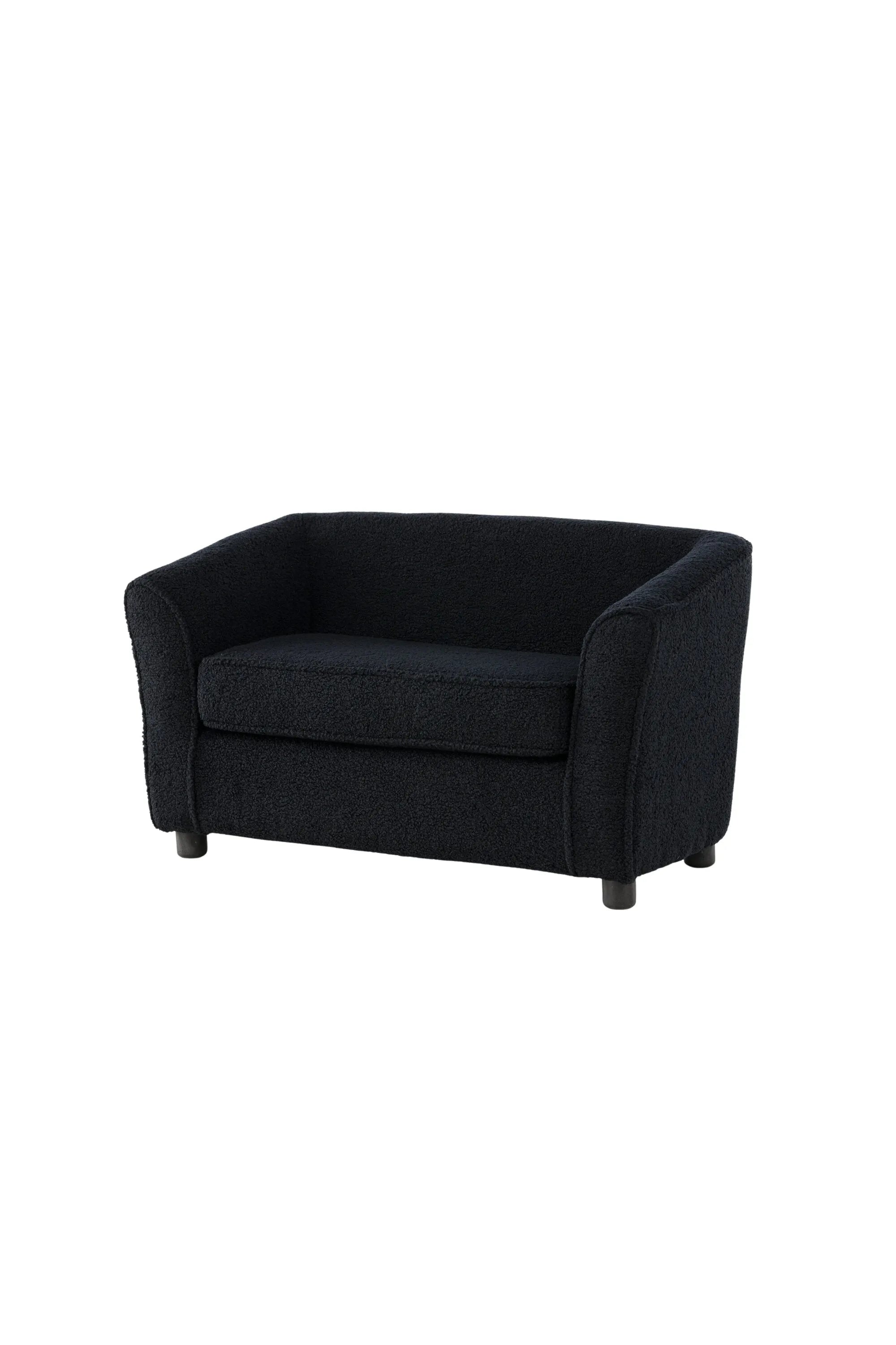 Måna Kids Sofa in Schwarz präsentiert im Onlineshop von KAQTU Design AG. Sofa ist von Venture Home