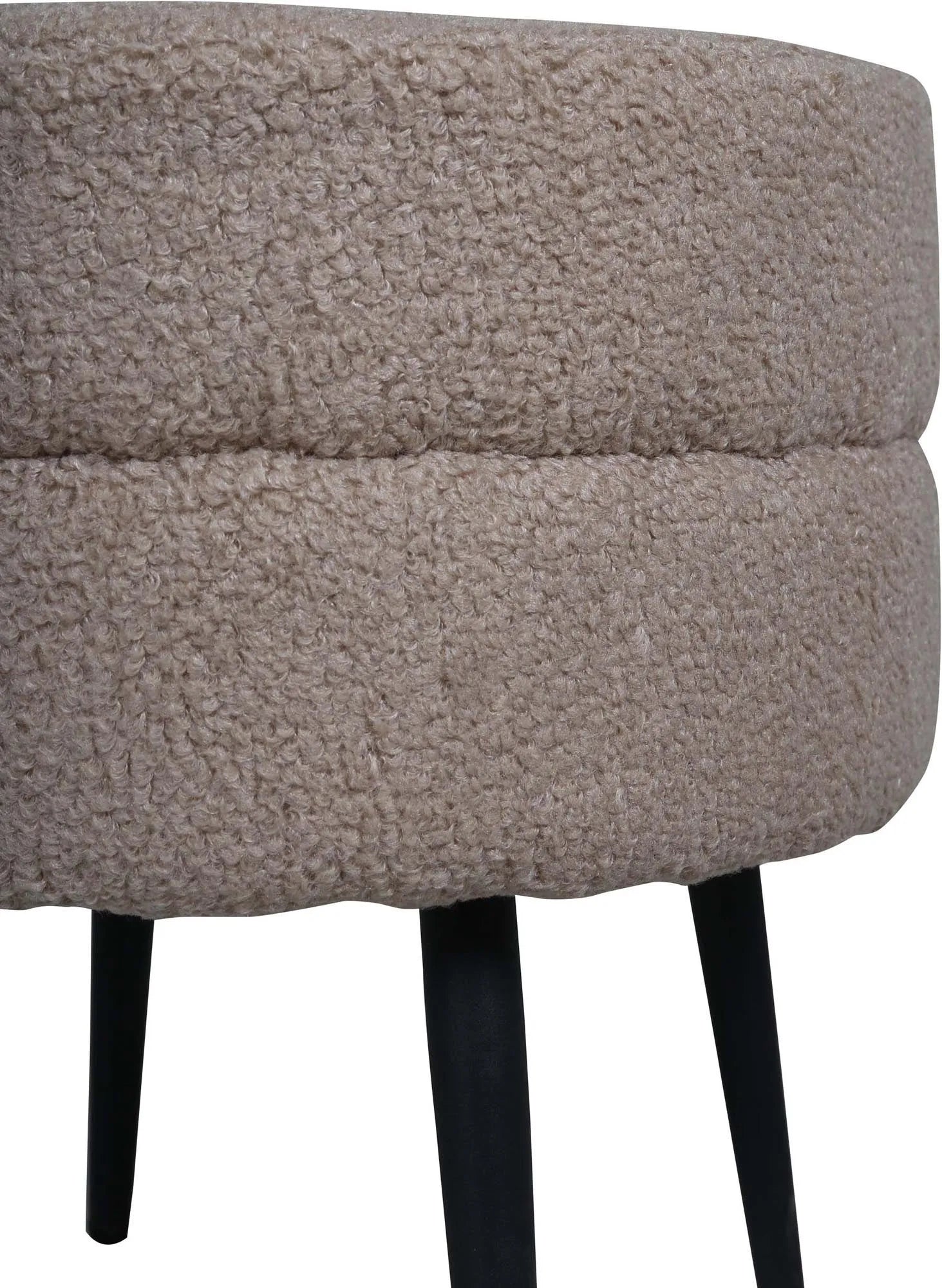 Stilvoller Pot Ottoman in Beige für modernes Wohndesign von Venture Home.