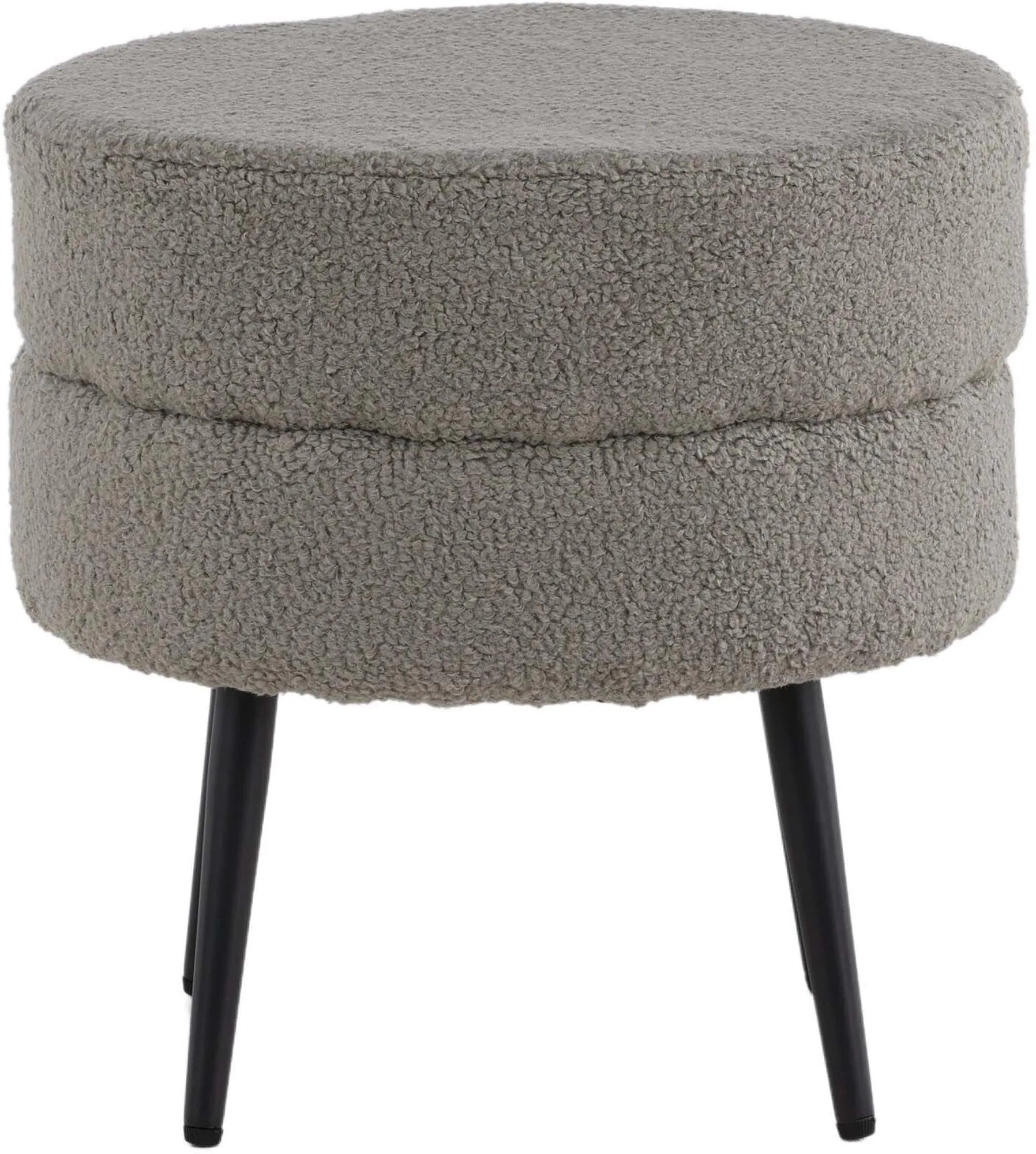 Stilvoller Pot Ottoman in Beige von Venture Home für Ihr Zuhause.