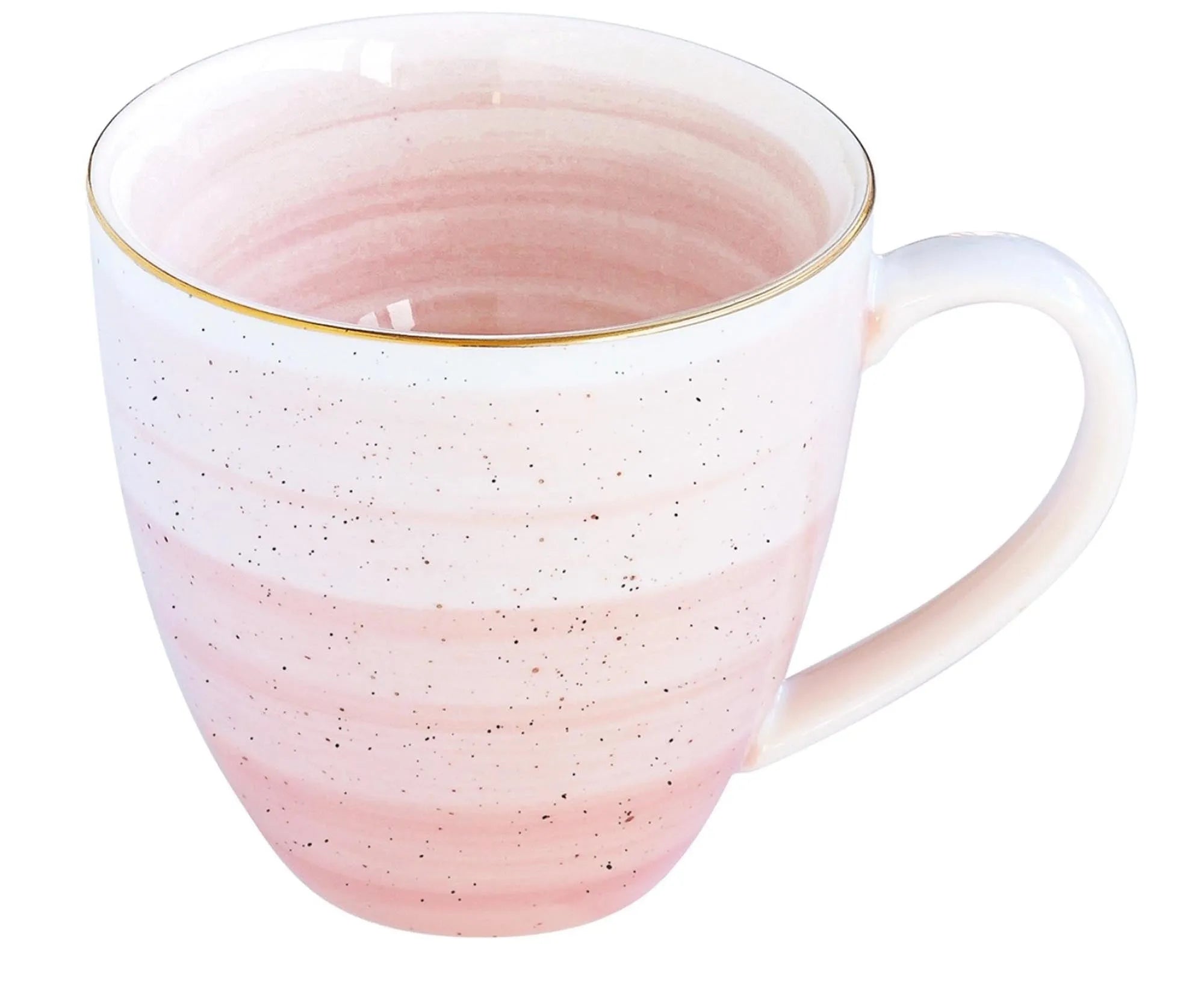 Artesanal Porzellanbecher, pink, 320ml - KAQTU Design