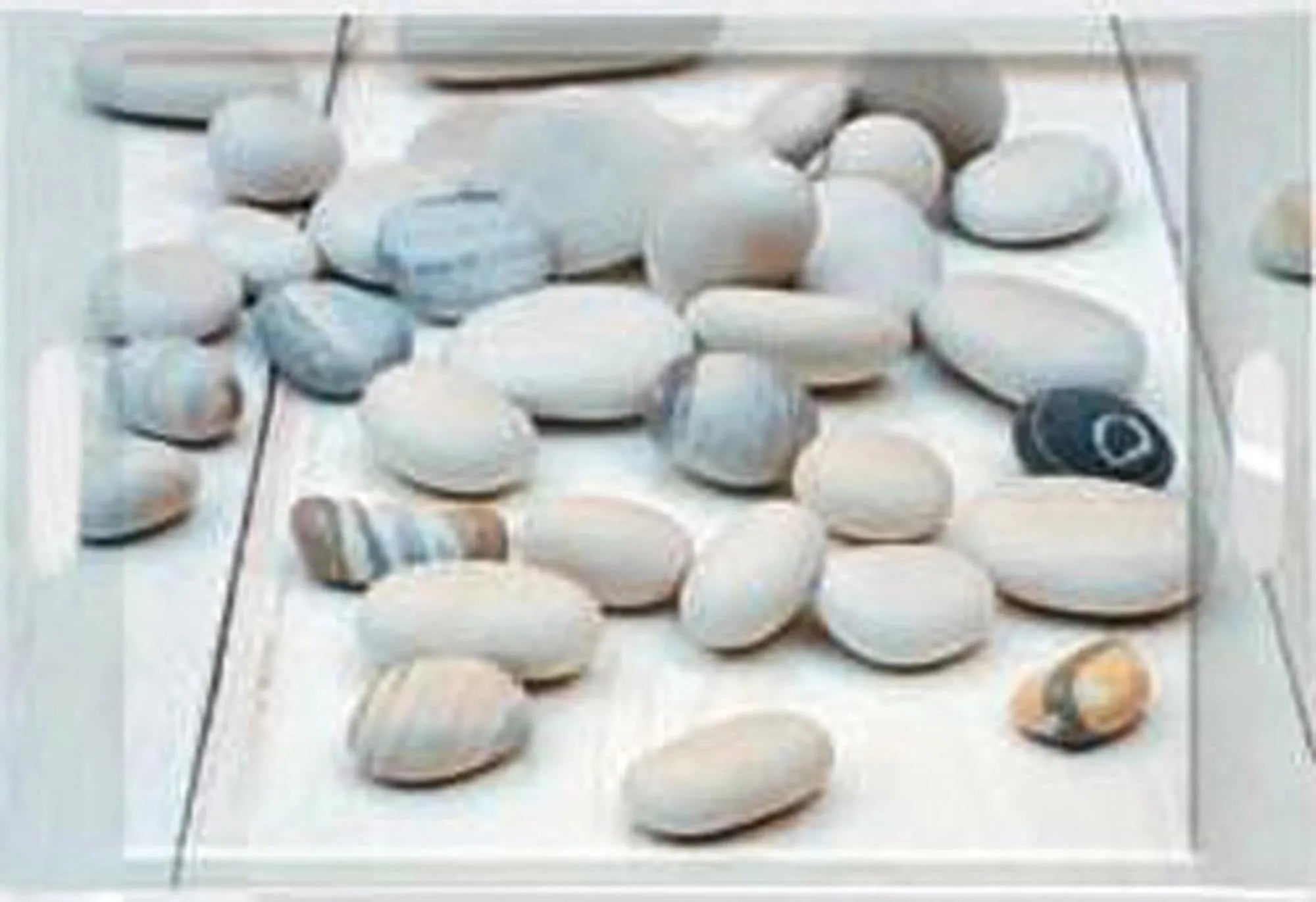 Beach Stones Tablett 40x19cm - KAQTU Design