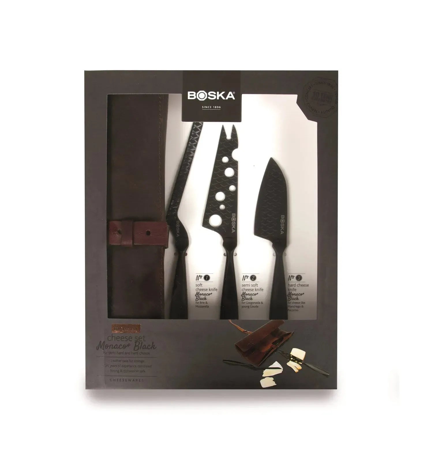 Elegantes Boska Monaco+ Set: Premium-Käsemesser für Gourmets.