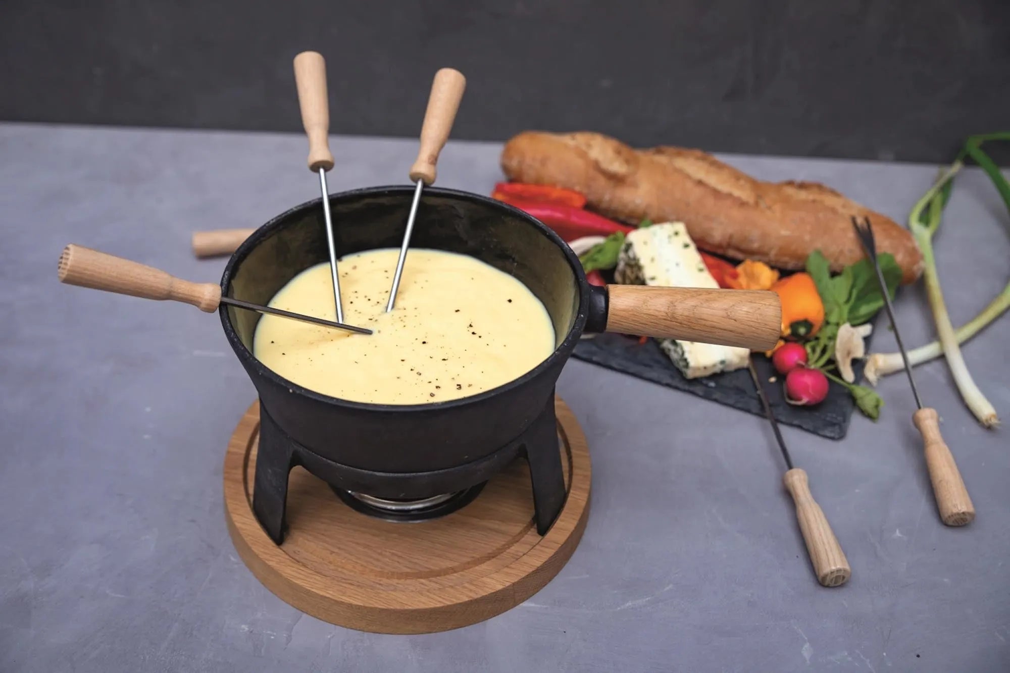 Boska Fondueset Pro L: Perfekte Wahl für köstliche Fondue-Abende.