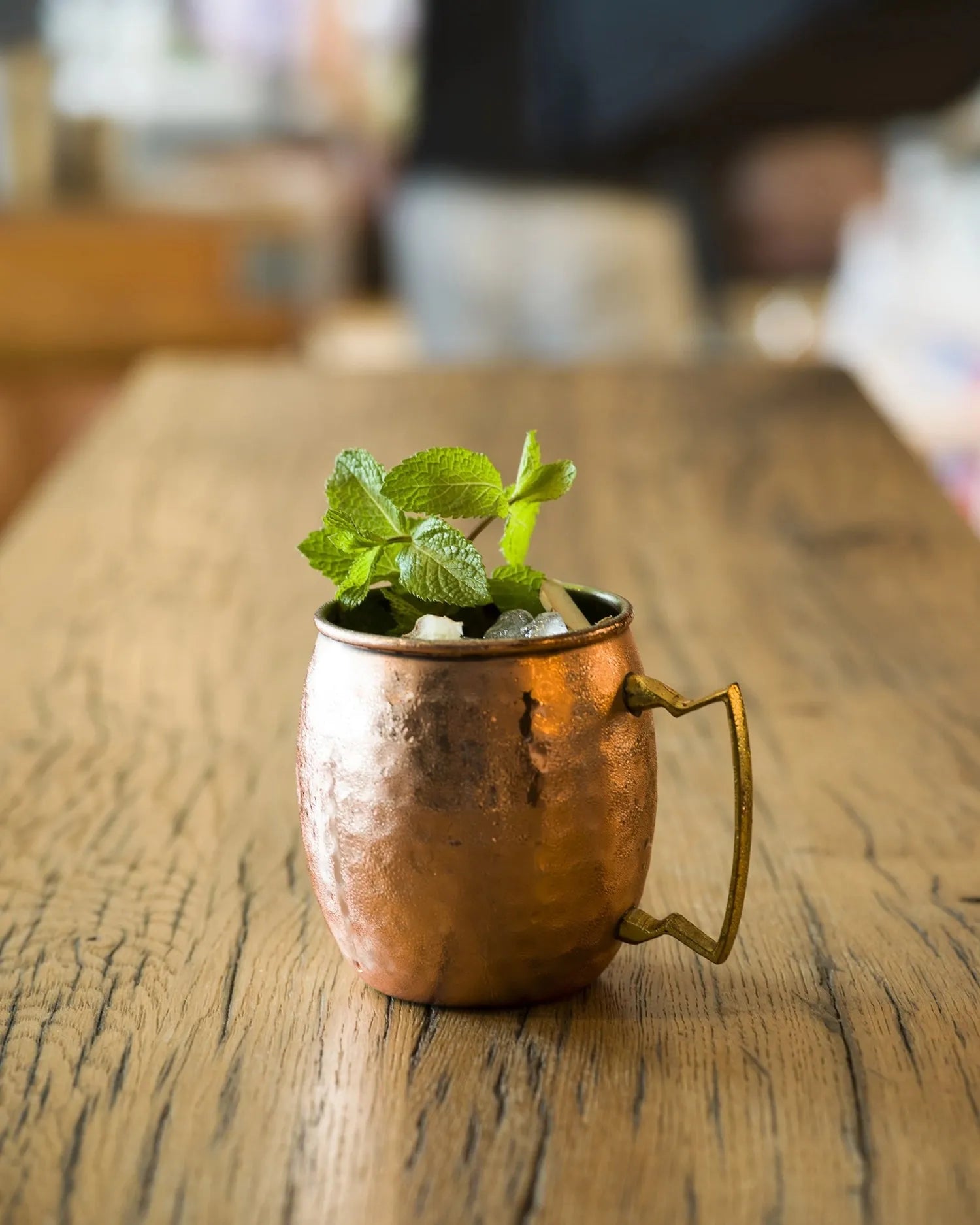 Exklusiver gehämmerter Moscow Mule Becher, 45 cl, von Cosy & Trendy.