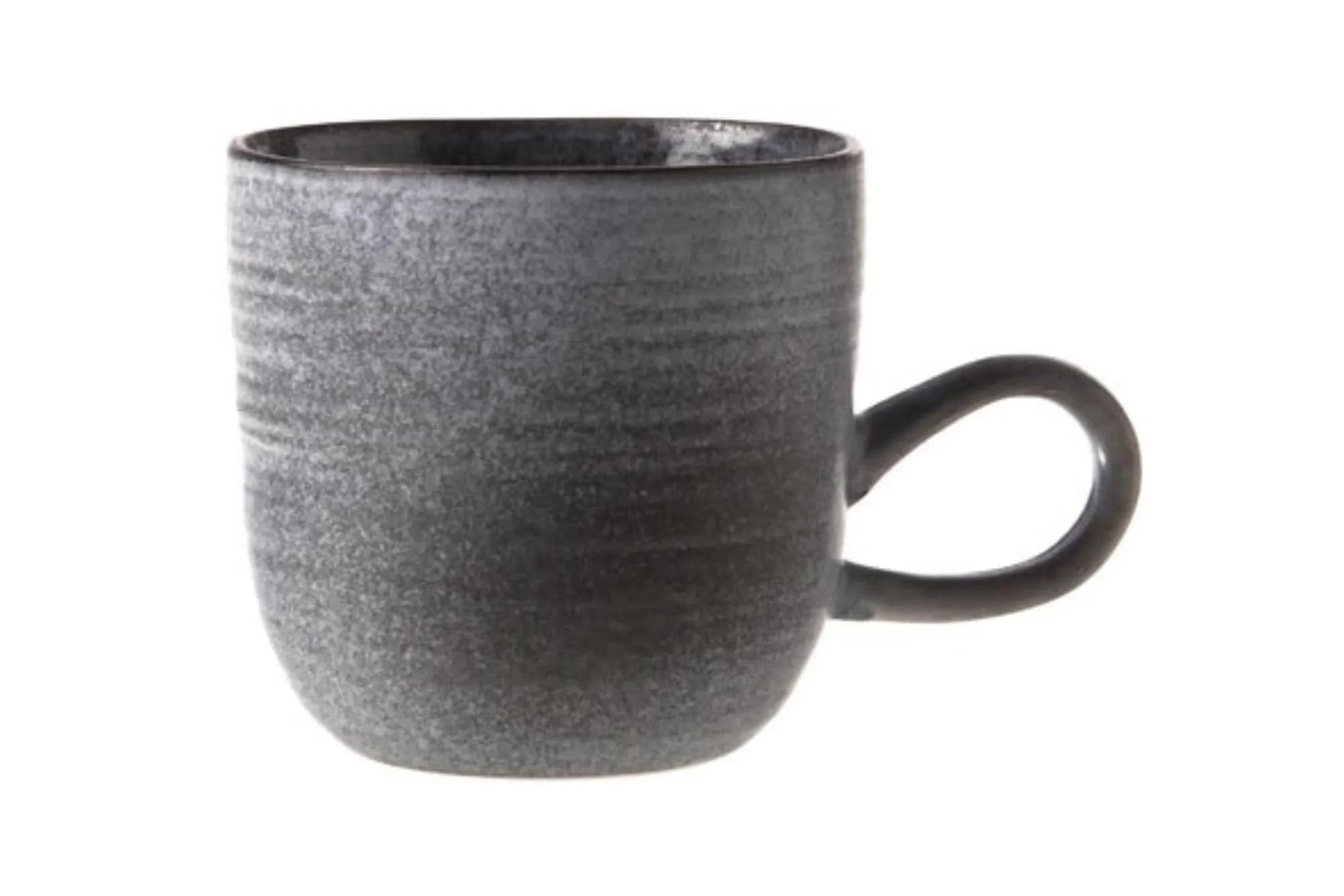 Provence green Tasse, 22cl, Ø7.5cm, H7.5cm, aus robustem Steingut, spülmaschinenfest, ideal für Kaffee, Tee, ländlicher Charme.