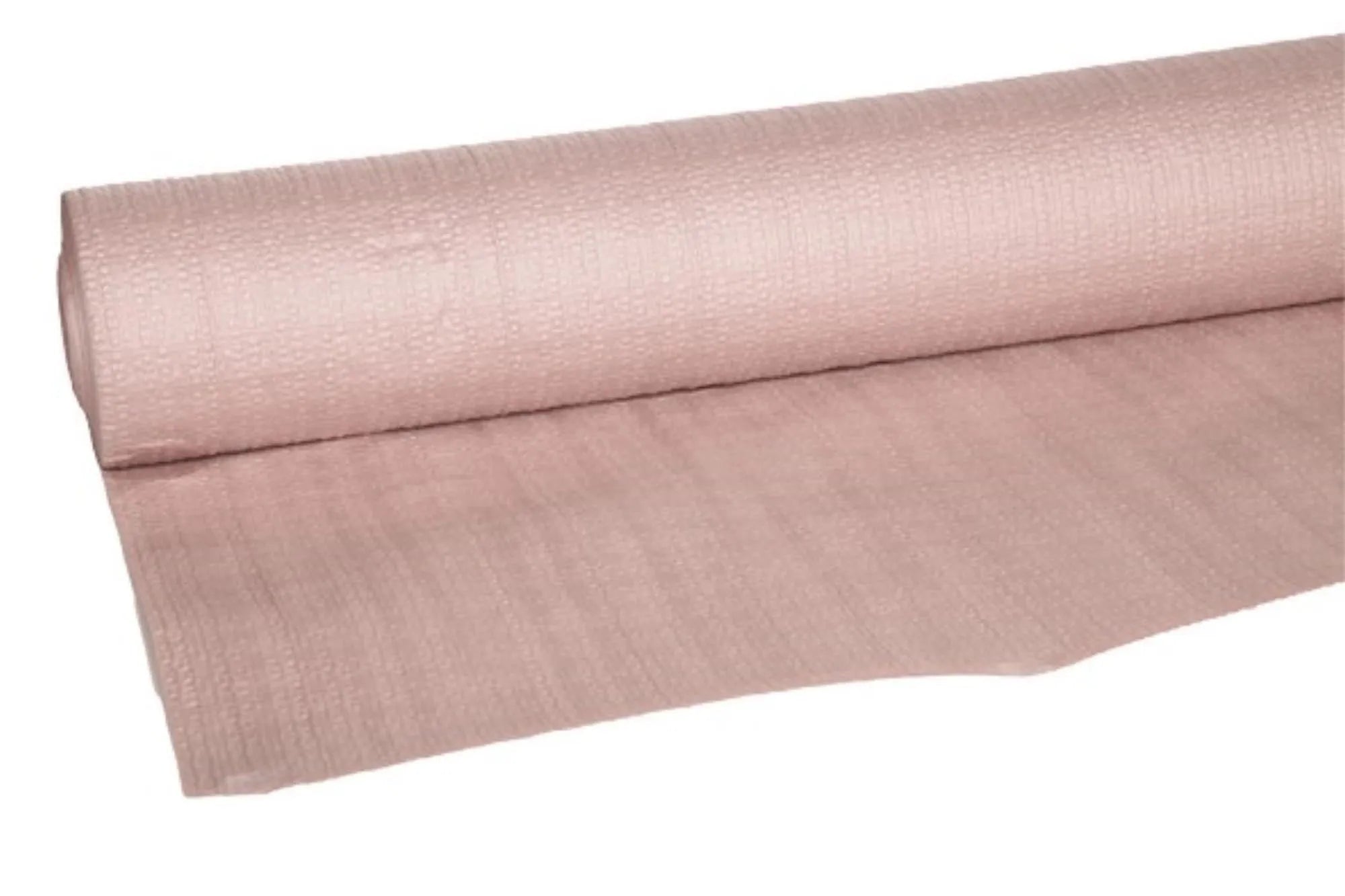 Papier-Tischdecke rosa/beige, gewaffelt, 1.18x20 m - KAQTU Design