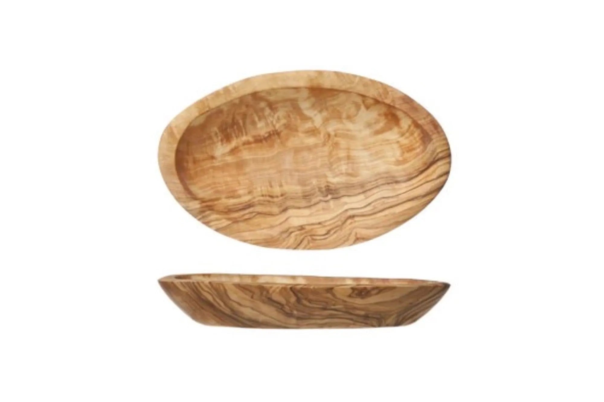 Schale oval, Olivenholz, 17 cm - KAQTU Design