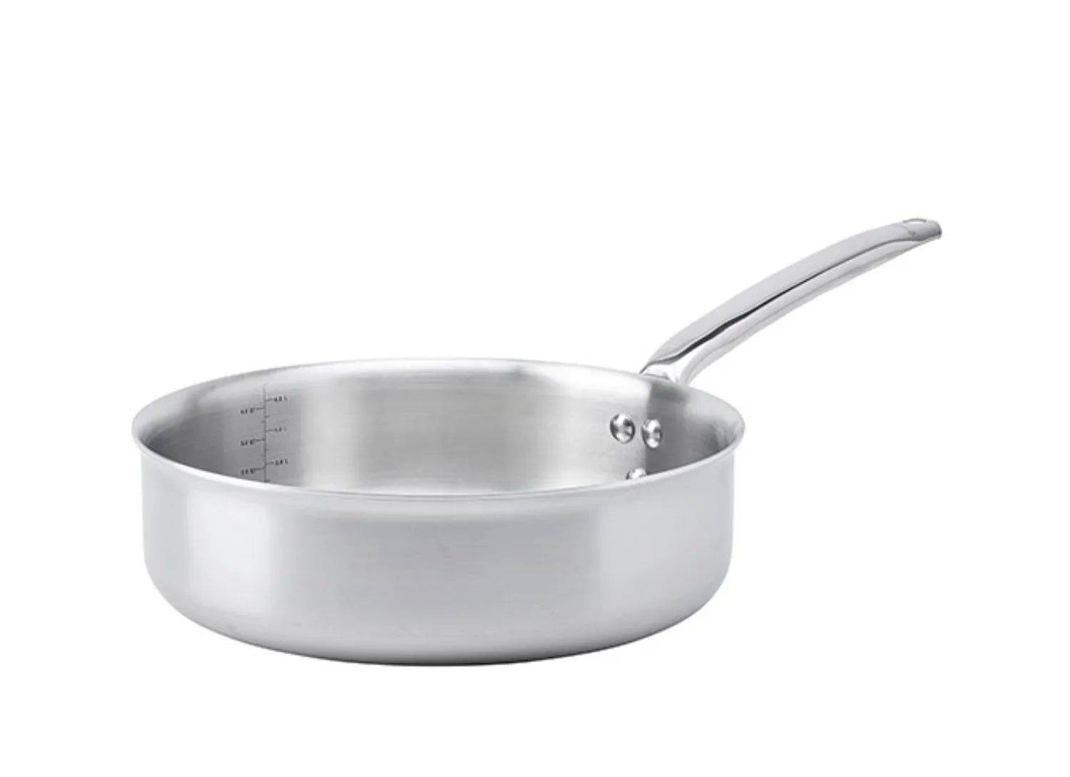 Die GERADE SAUTEUSE ALCHIMY 28 CM von de Buyer: Hochwertiger Edelstahl, Antihaftbeschichtung, für alle Herdarten, ideal für Profis und Hobbyköche.